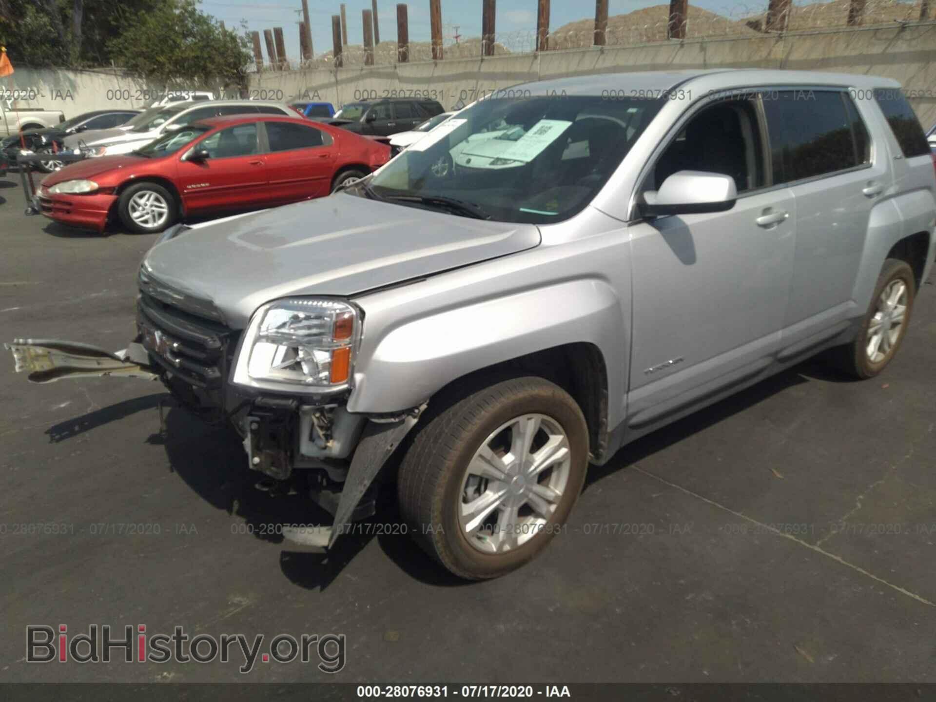 2017 GMC TERRAIN - VIN: 2GKALMEK3H6149524 - Фото 2