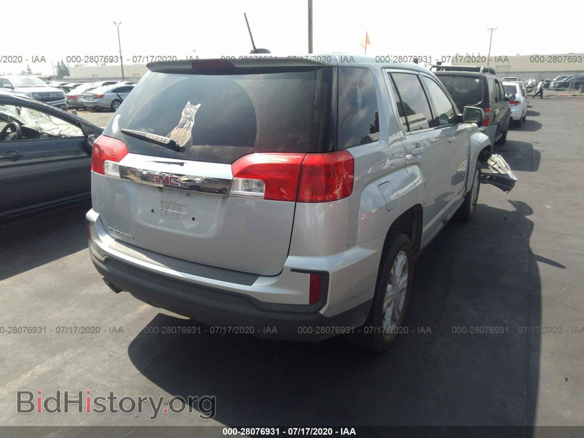 2017 GMC TERRAIN - VIN: 2GKALMEK3H6149524 - Фото 4