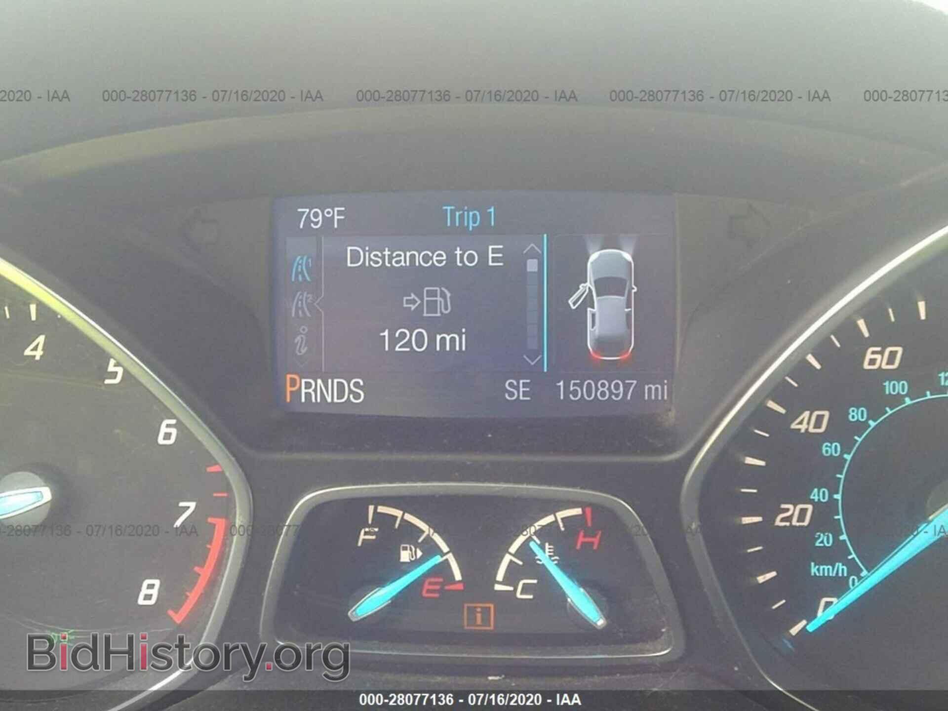 2014 FORD ESCAPE - VIN: 1FMCU0F76EUD64537 - Фото 7