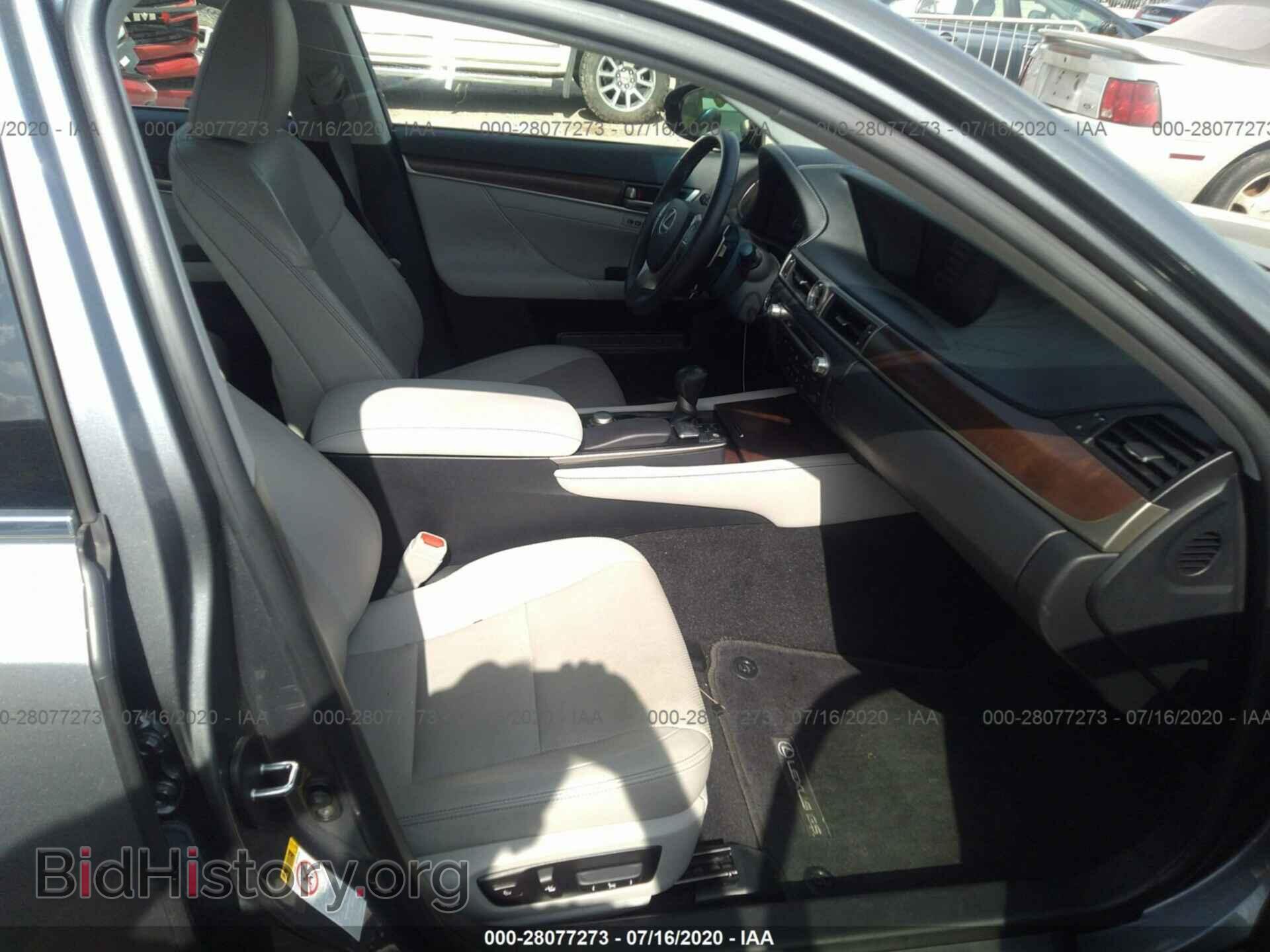 2014 LEXUS GS 350 - VIN: JTHBE1BL8E5041461 - Фото 5