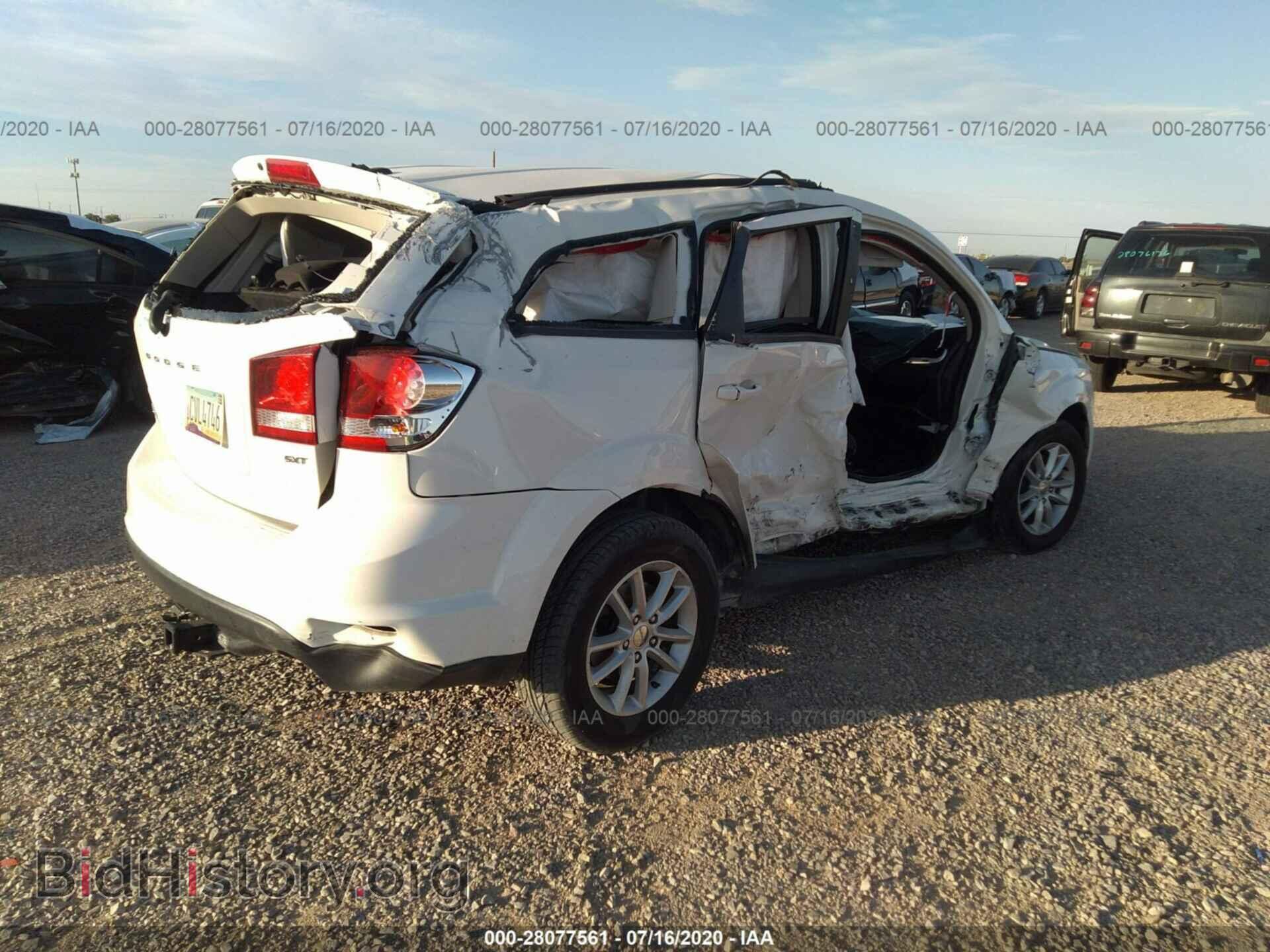 2014 DODGE JOURNEY - VIN: 3C4PDDBG0ET108892 - Фото 4