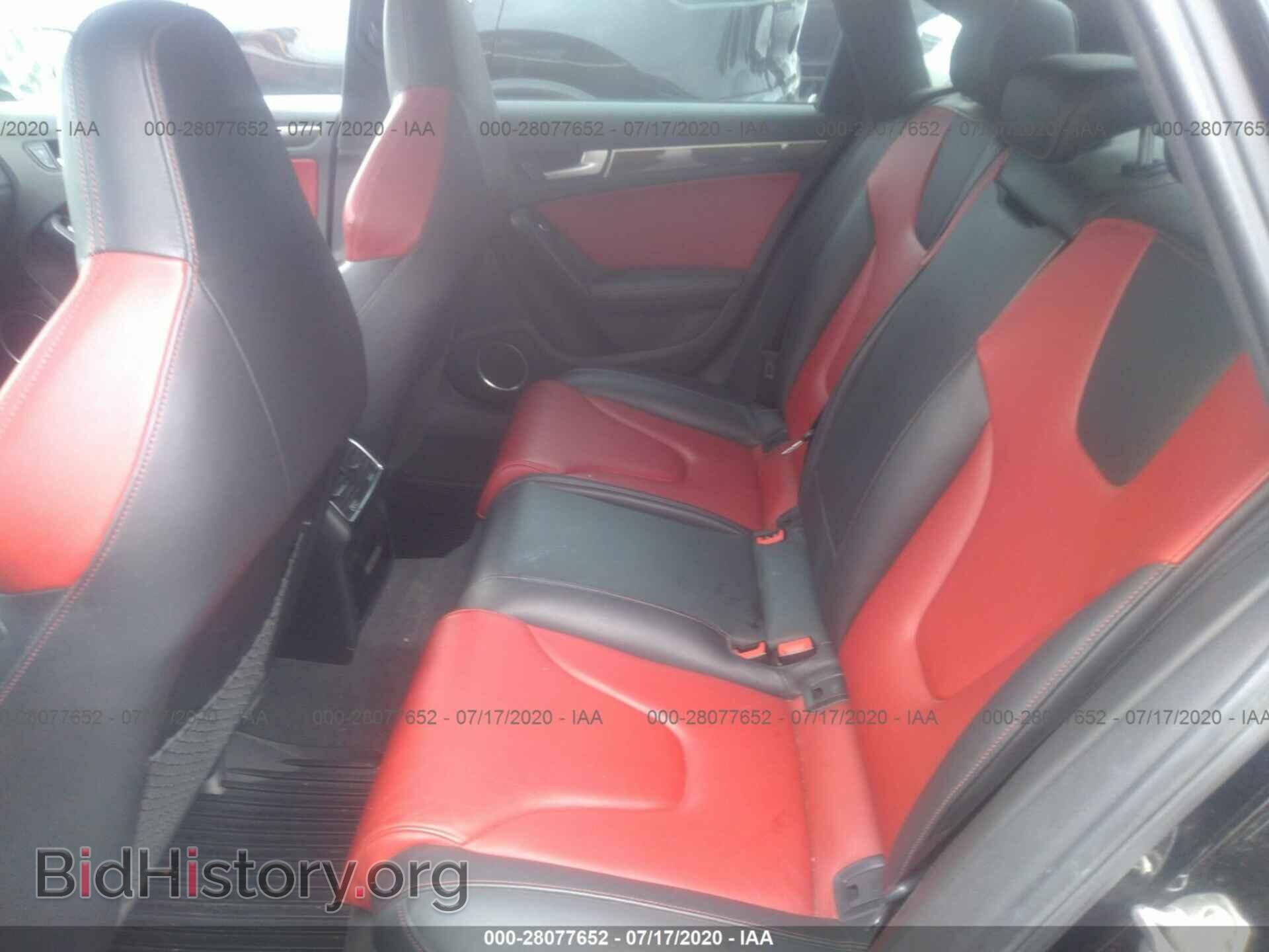 2013 AUDI S4 - VIN: WAUDGAFL4DA161890 - Фото 8