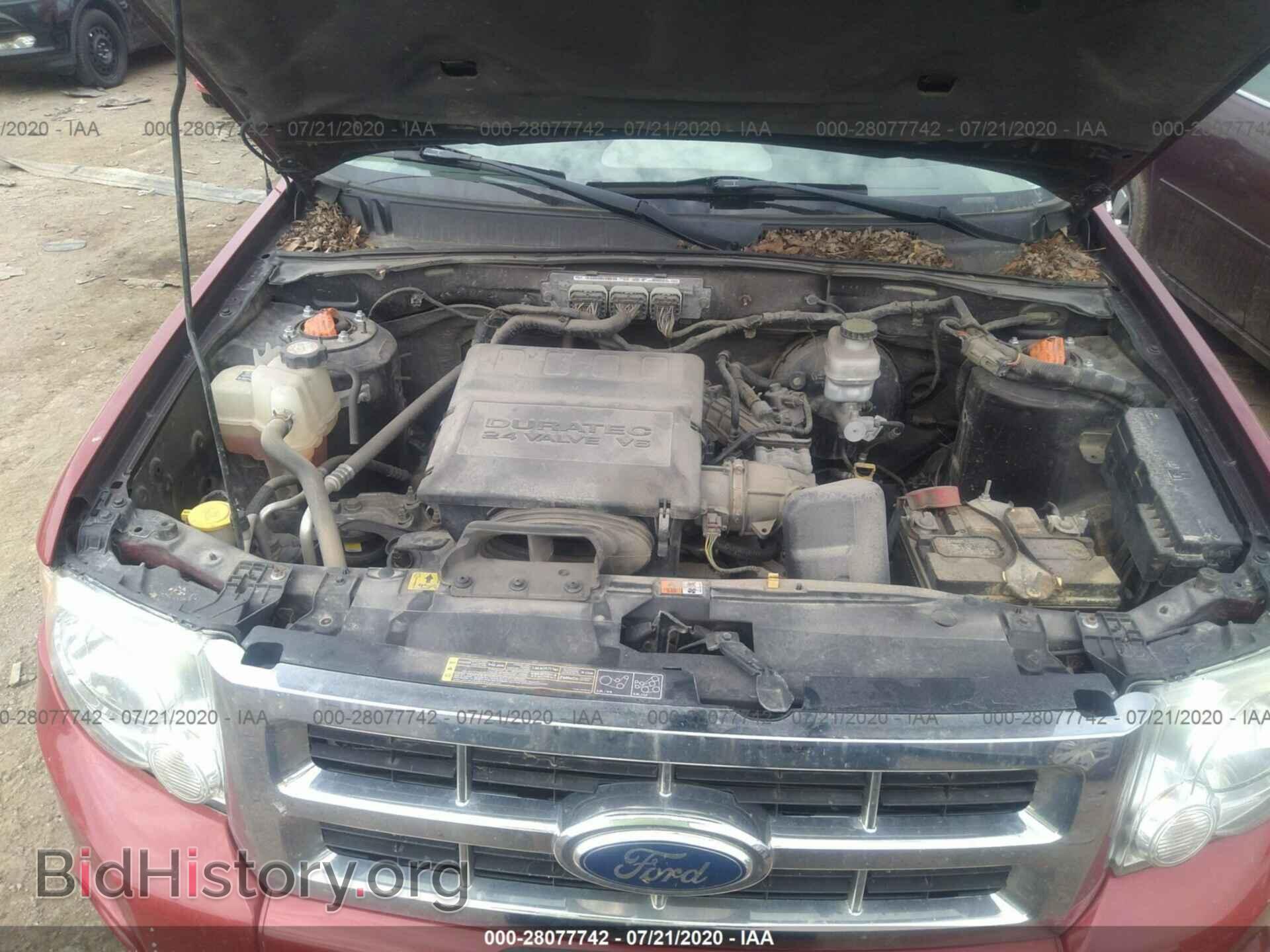 2011 FORD ESCAPE - VIN: 1FMCU9DG2BKB83112 - Фото 10
