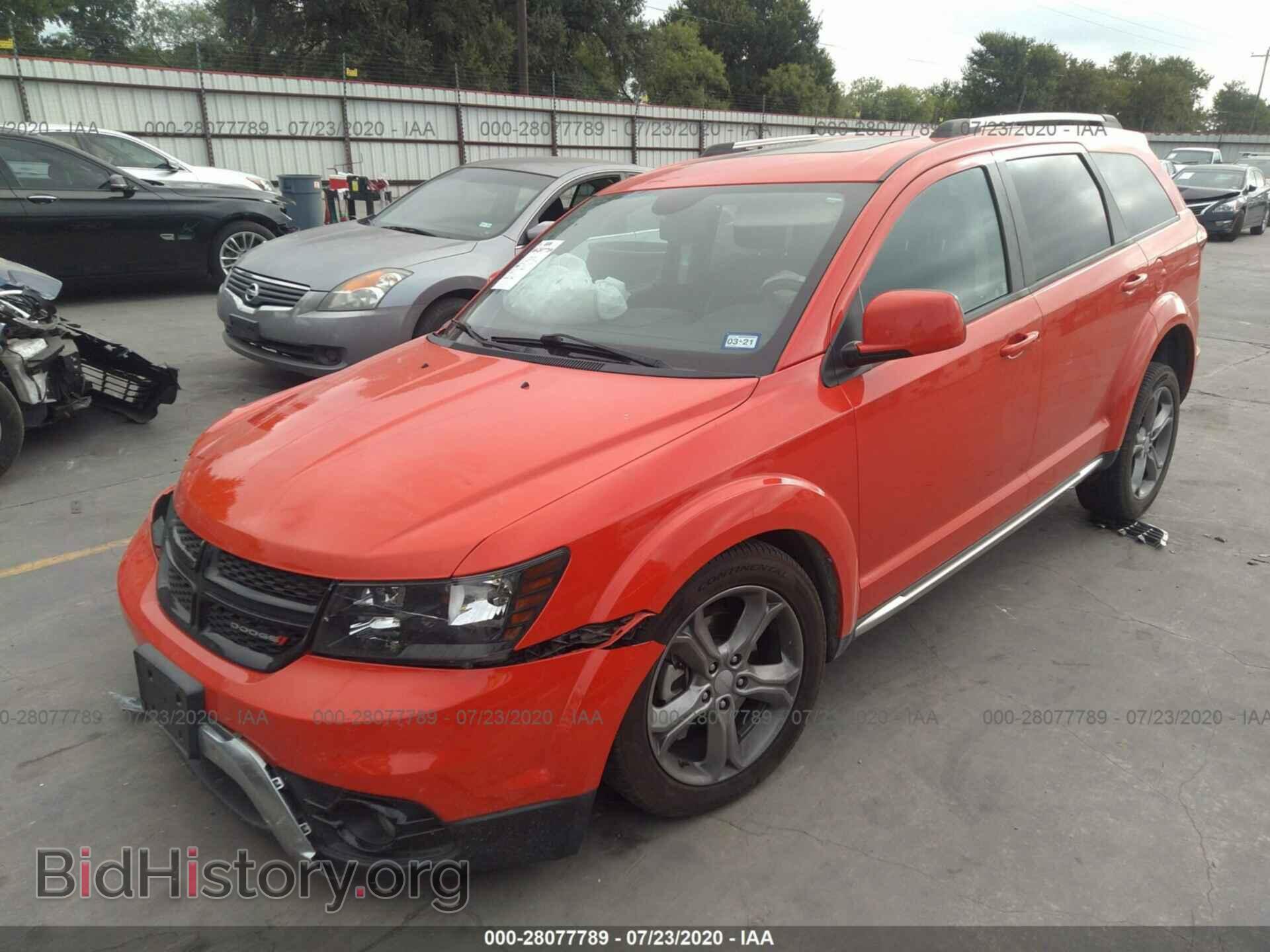 2017 DODGE JOURNEY - VIN: 3C4PDDGG9HT704113 - Фото 2