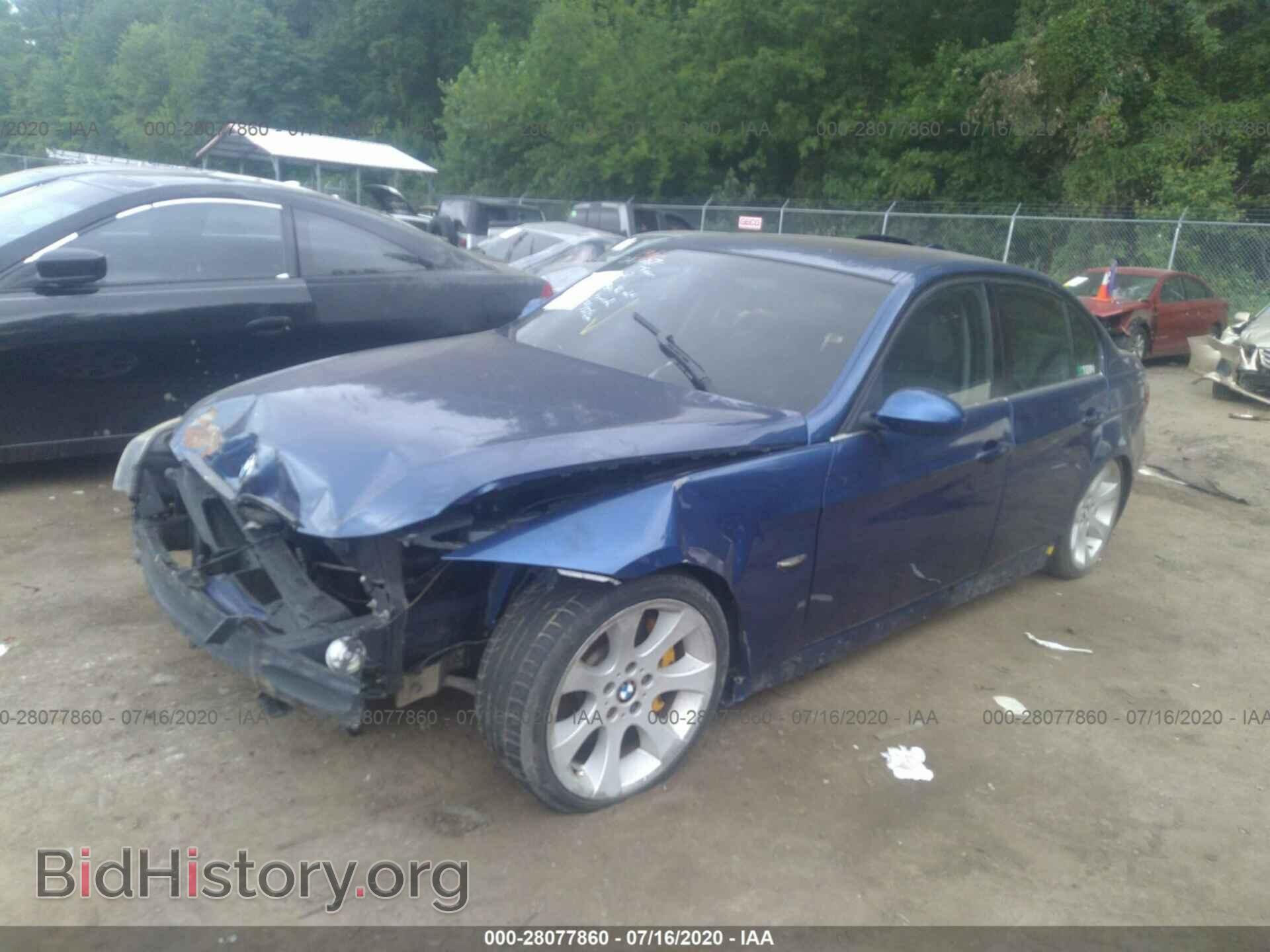 2008 BMW 335 - VIN: WBAVB73588VH25294 - Фото 2