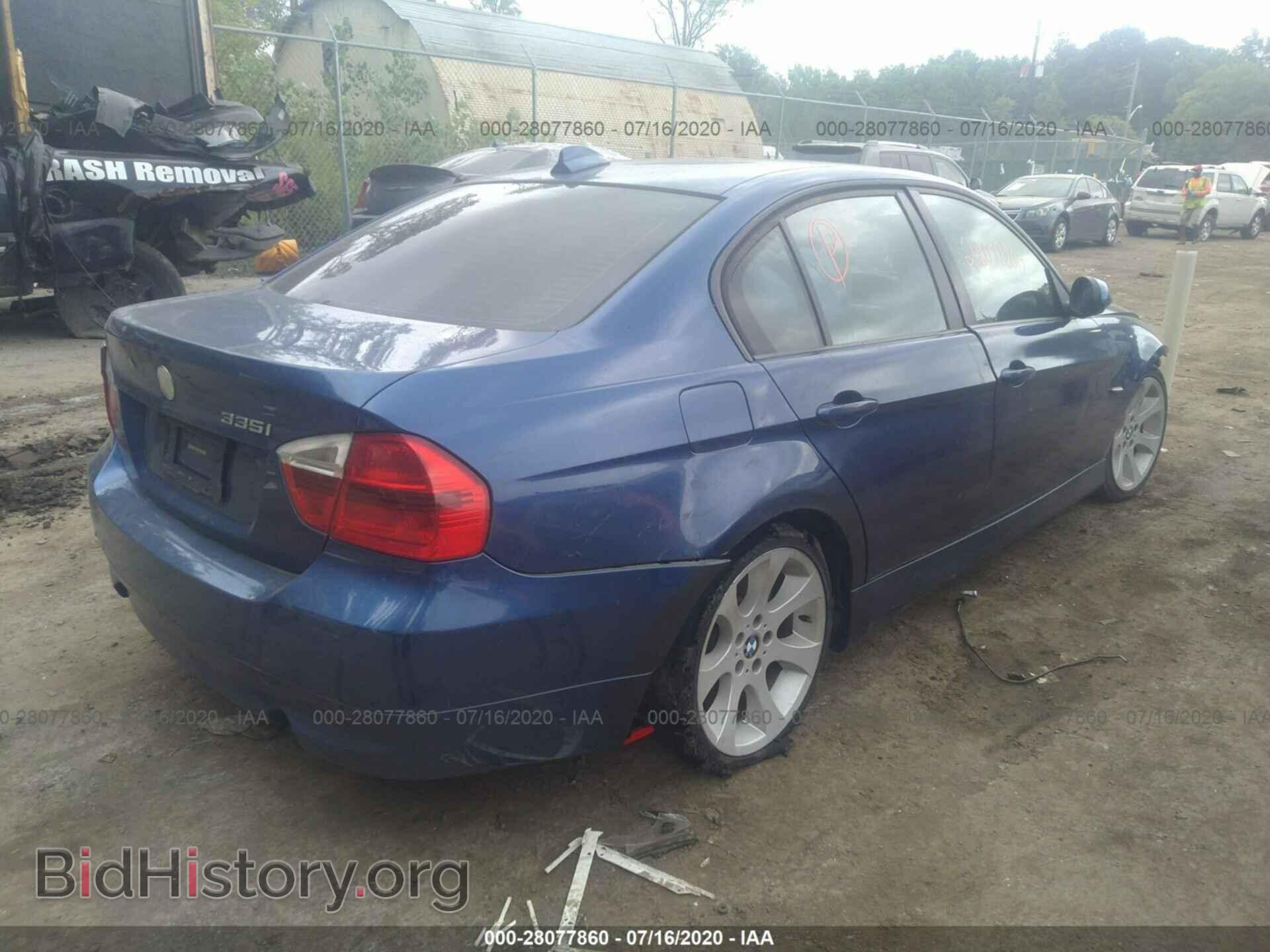 2008 BMW 335 - VIN: WBAVB73588VH25294 - Фото 4