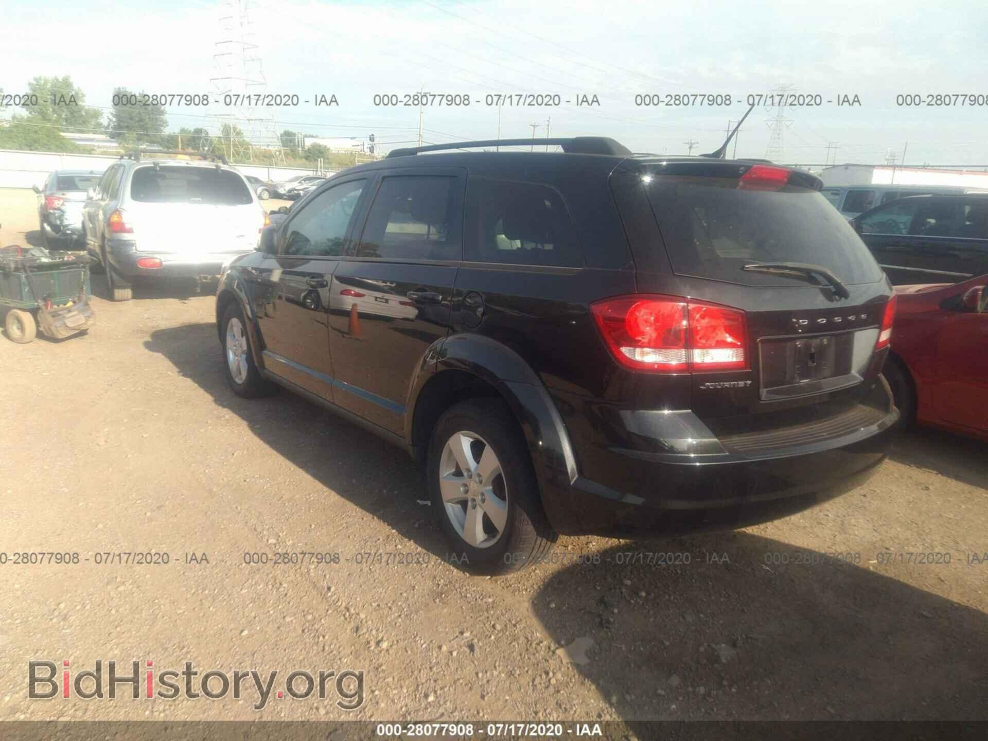 2013 DODGE JOURNEY - VIN: 3C4PDCAB2DT584768 - Фото 3