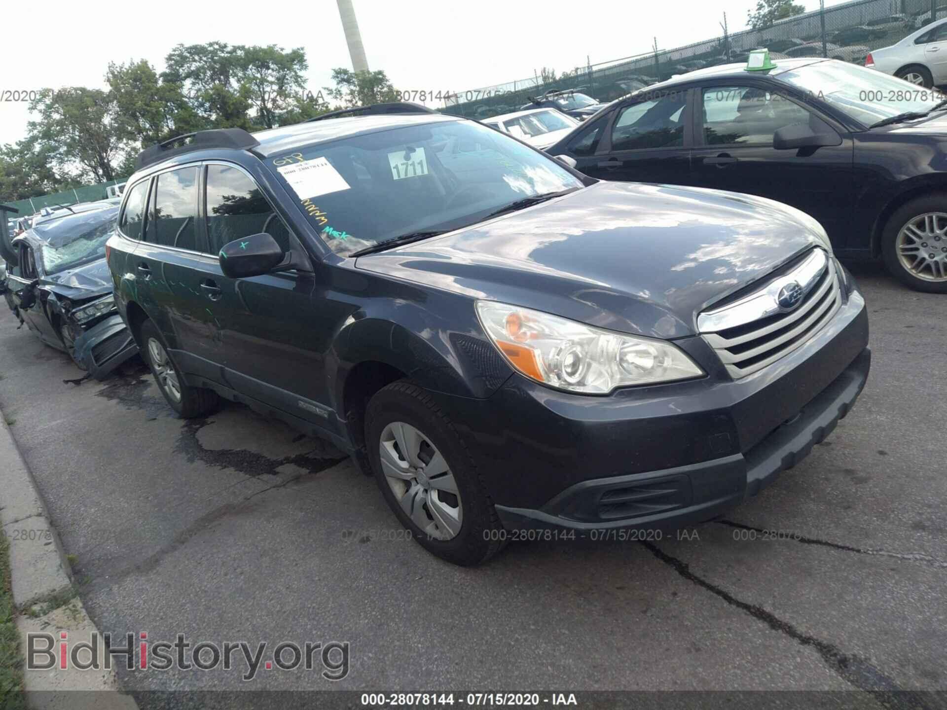 Photo 4S4BRBAC0B3367450 - SUBARU OUTBACK 2011
