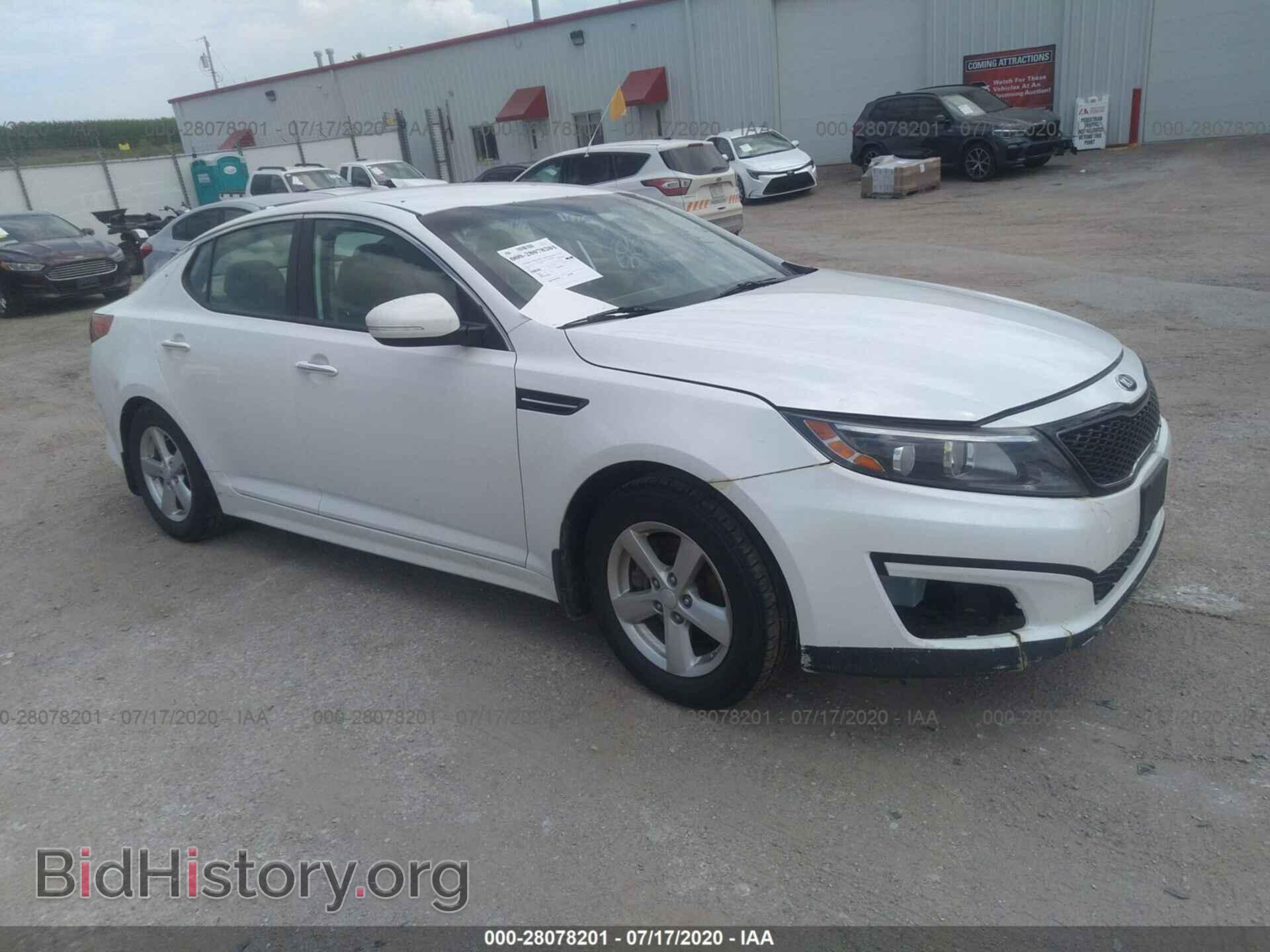 Photo KNAGM4A71F5553545 - KIA OPTIMA 2015