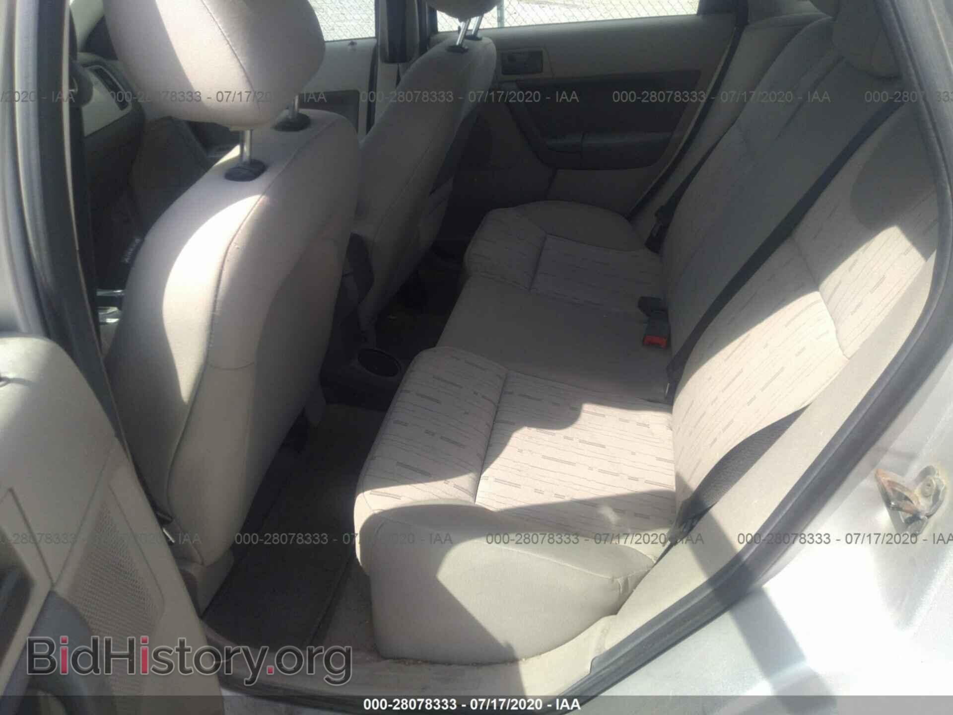 2009 FORD FOCUS - VIN: 1FAHP35N49W199249 - Фото 8