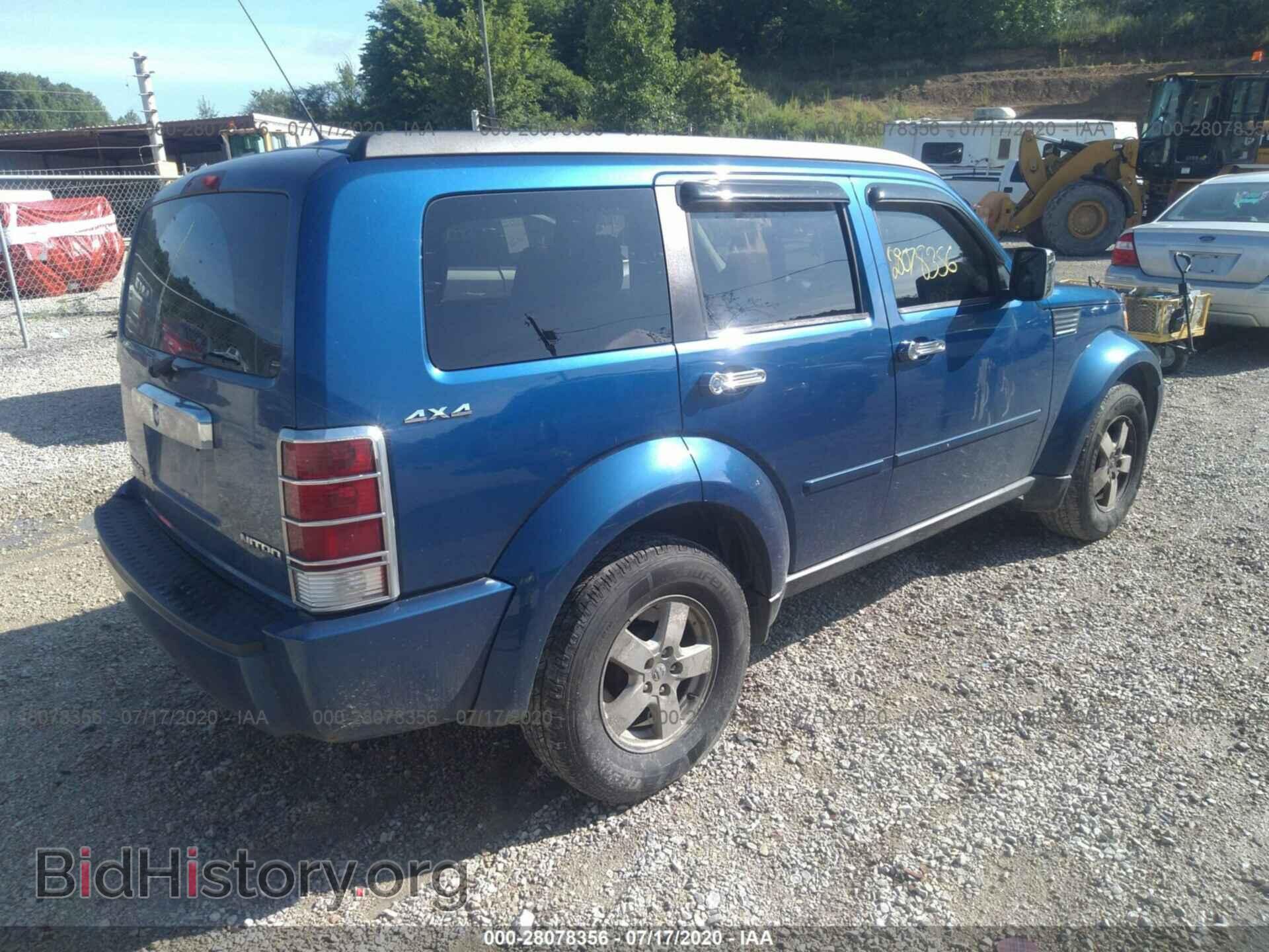 2009 DODGE NITRO - VIN: 1D8GU28K49W514336 - Photo 4
