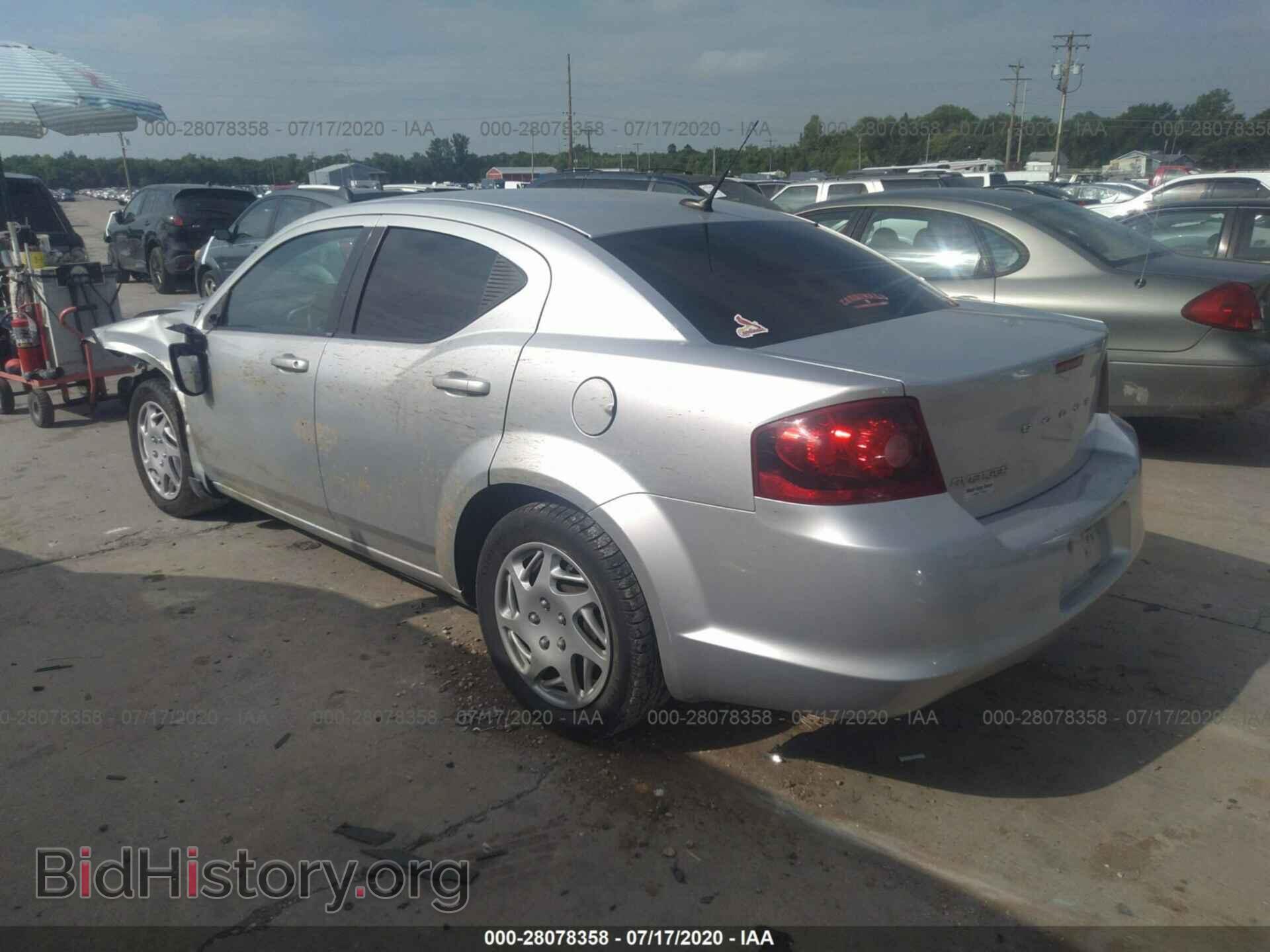 2011 DODGE AVENGER - VIN: 1B3BD4FB7BN509653 - Фото 3
