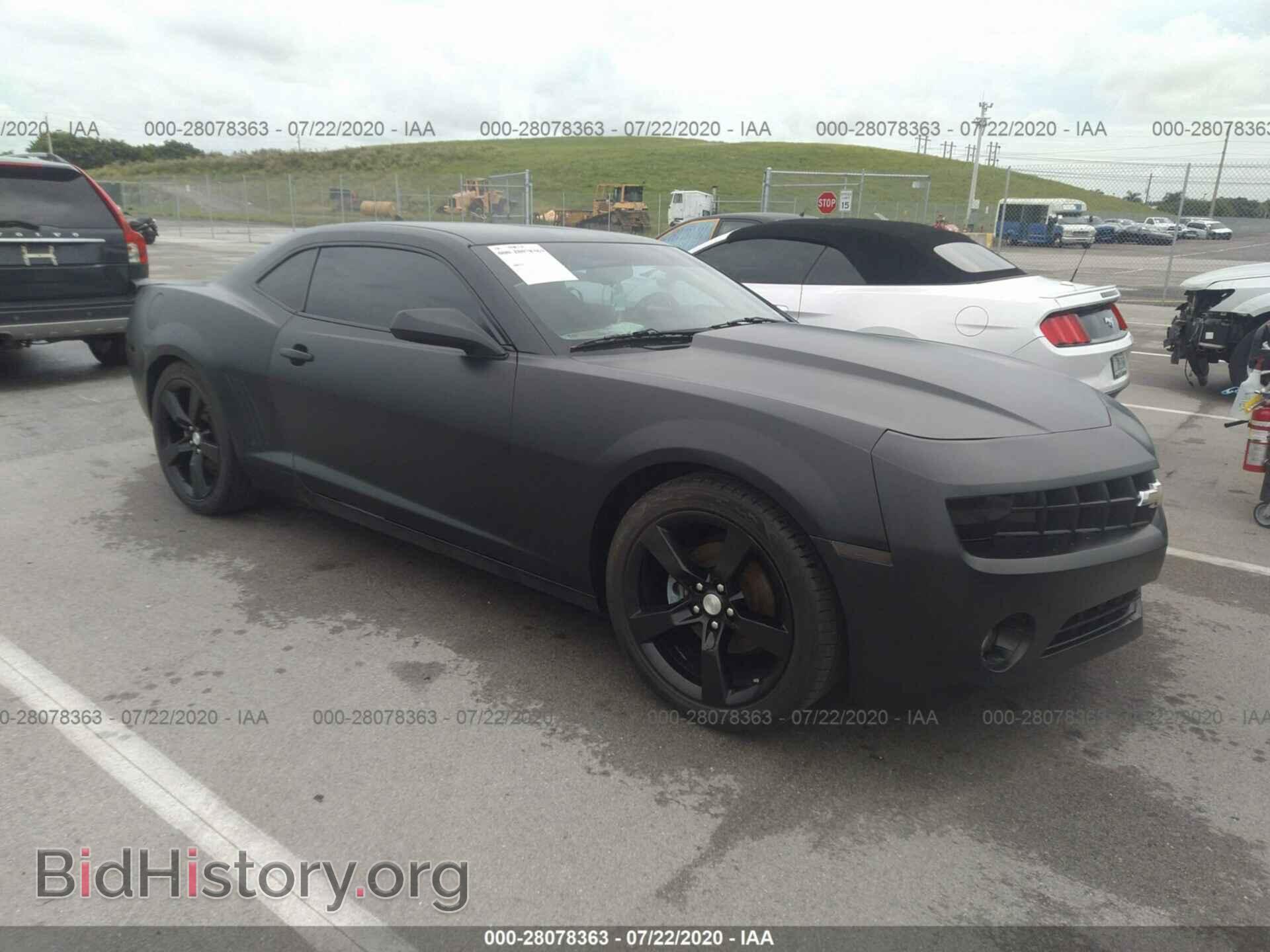 Фотография 2G1FB1ED7B9142384 - CHEVROLET CAMARO 2011