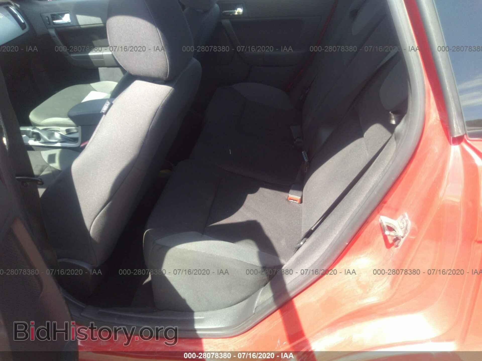 2008 FORD FOCUS - VIN: 1FAHP35N88W249620 - Фото 8
