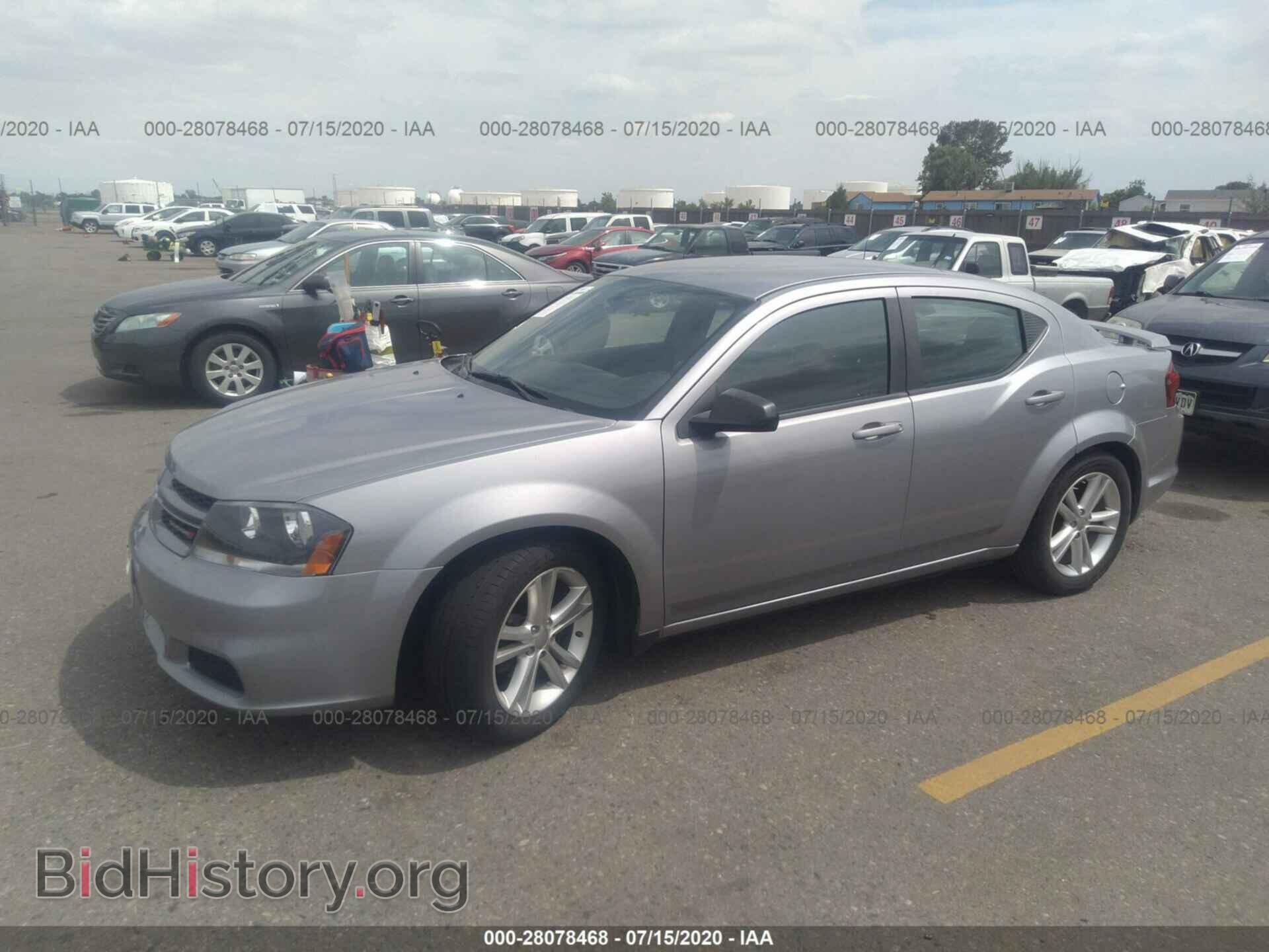 2013 DODGE AVENGER - VIN: 1C3CDZAG8DN769439 - Фото 2