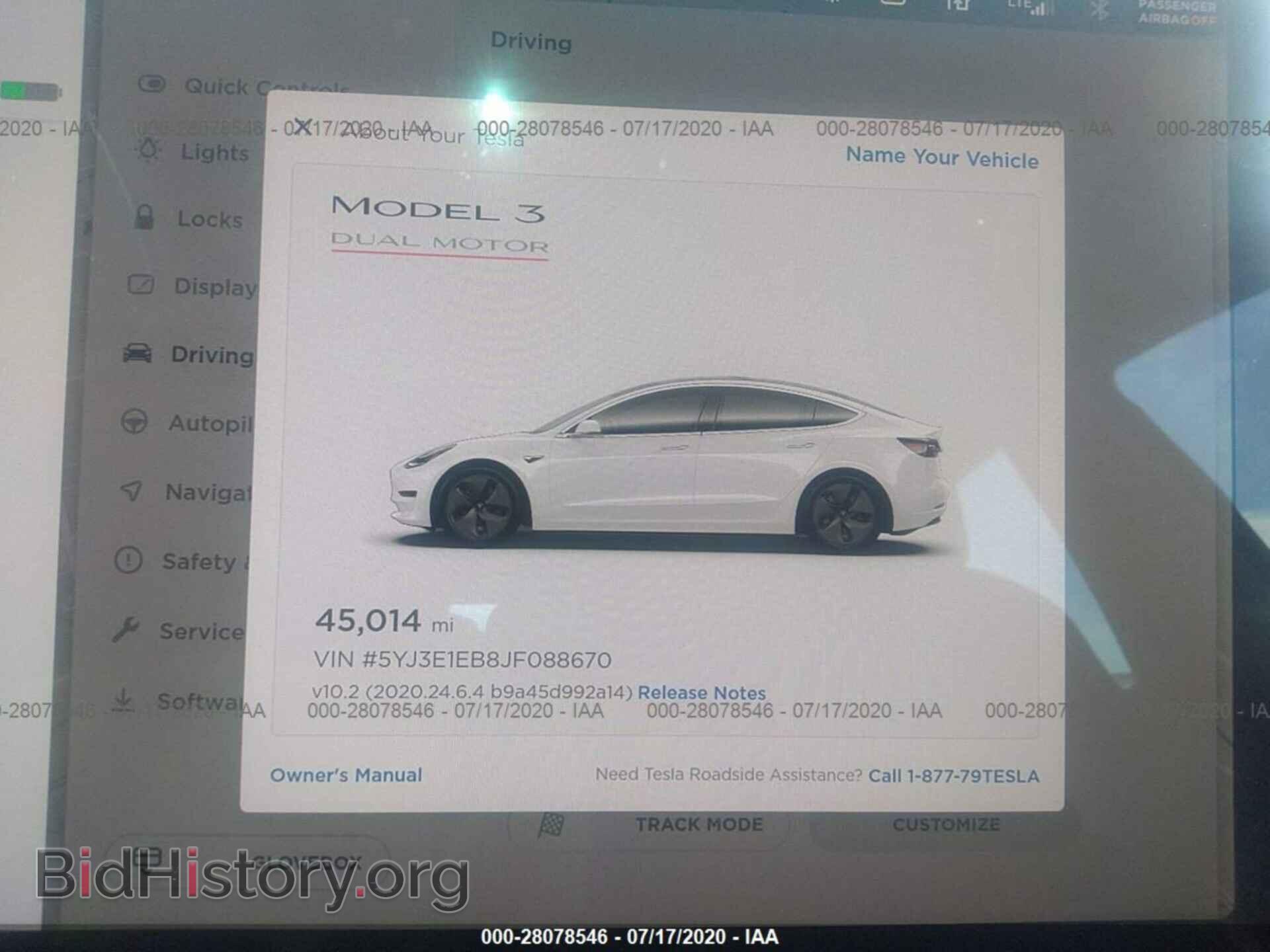 2018 TESLA MODEL 3 - VIN: 5YJ3E1EB8JF088670 - Photo 7