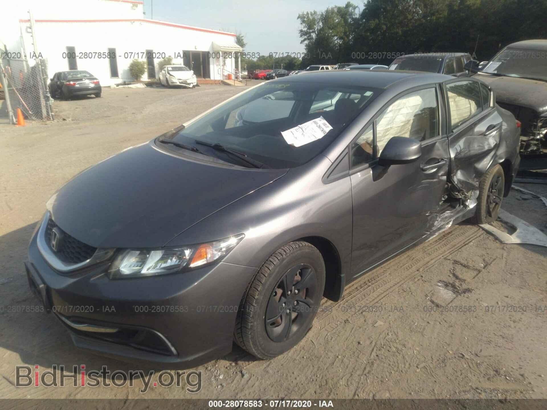 2013 HONDA CIVIC - VIN: 19XFB2F53DE205814 - Фото 2