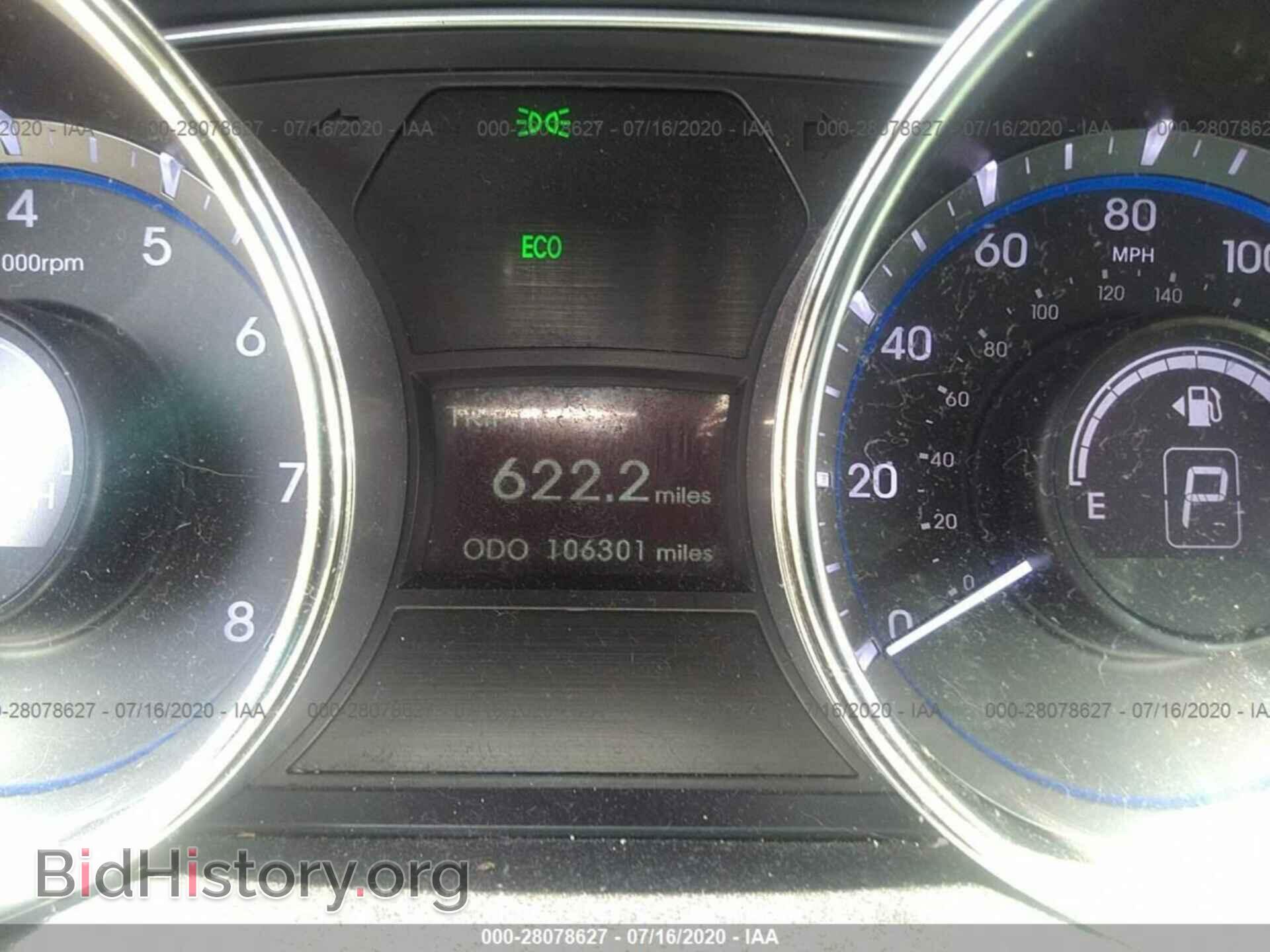 2012 HYUNDAI SONATA - VIN: 5NPEC4ACXCH406484 - Фото 7