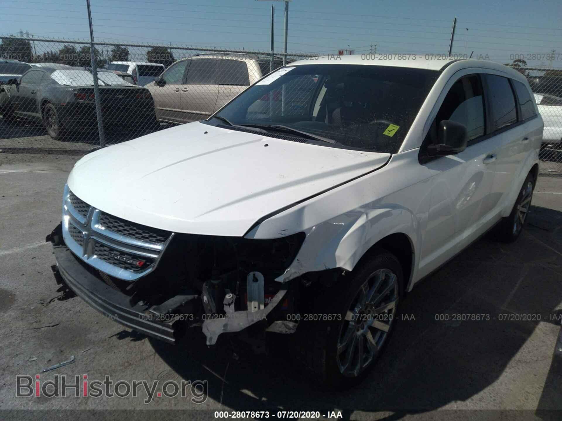2014 DODGE JOURNEY - VIN: 3C4PDCAB5ET287933 - Фото 2