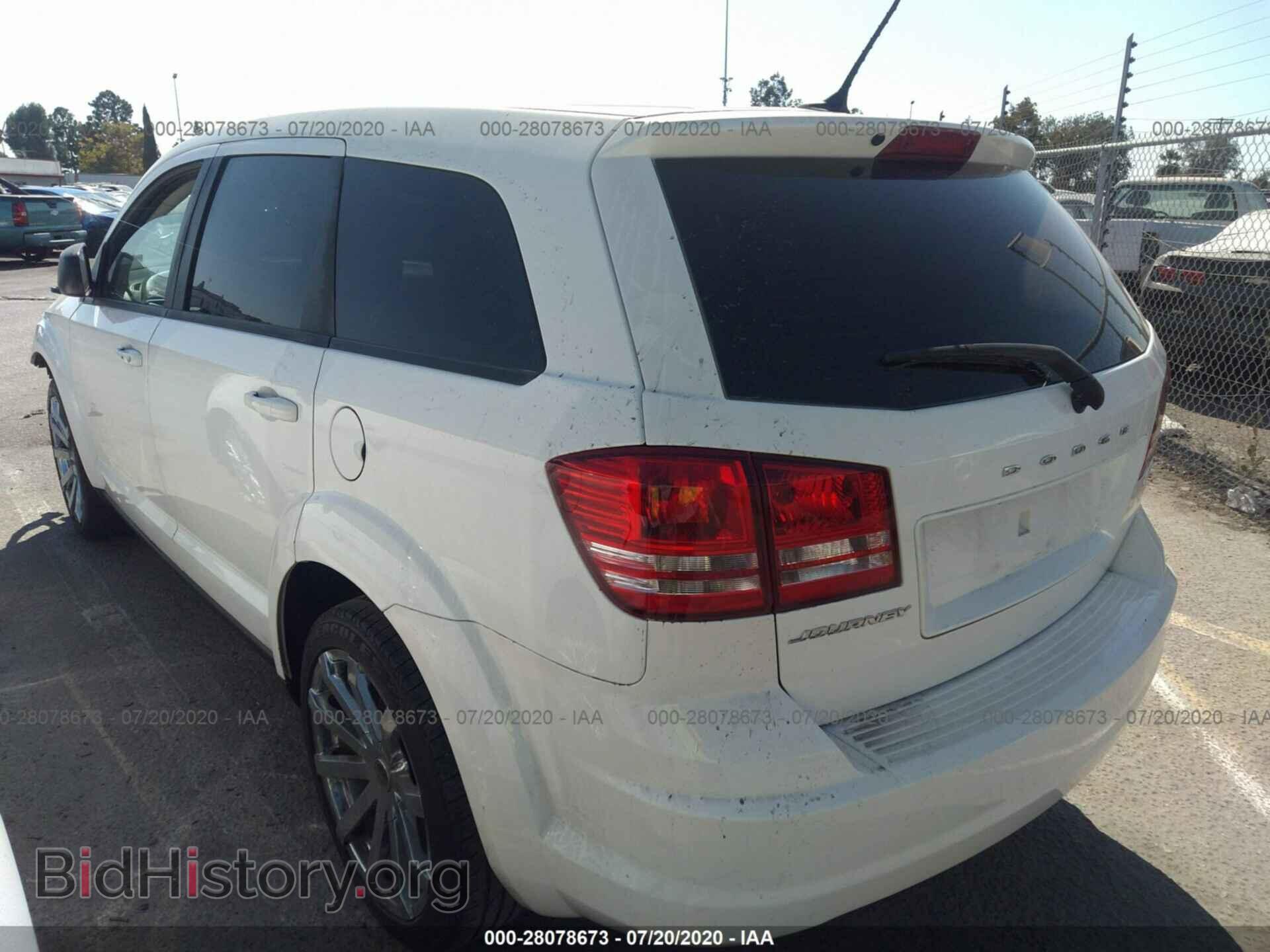 2014 DODGE JOURNEY - VIN: 3C4PDCAB5ET287933 - Фото 3
