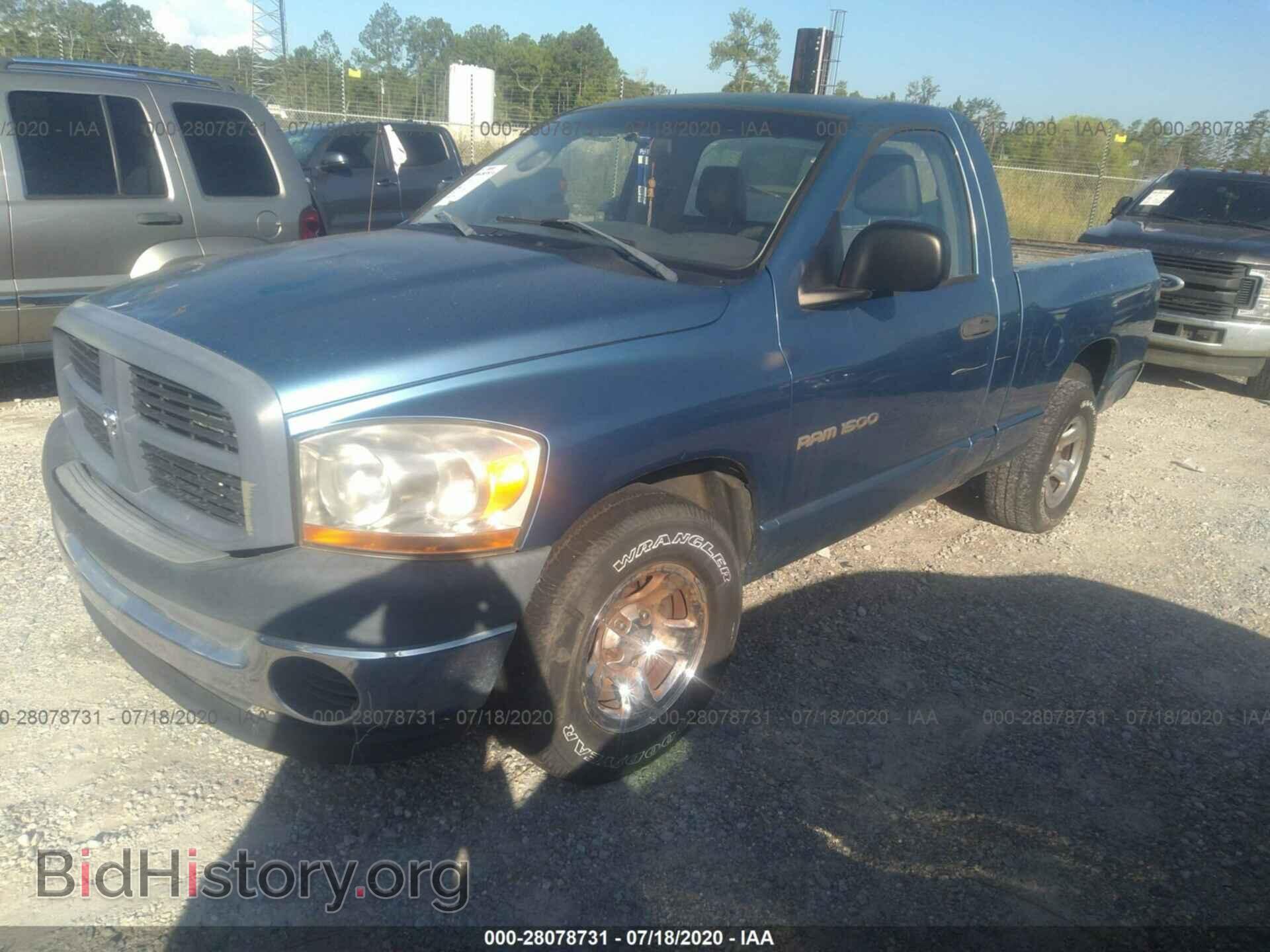 2006 DODGE RAM 1500 - VIN: 1D7HA16K06J148527 - Фото 2