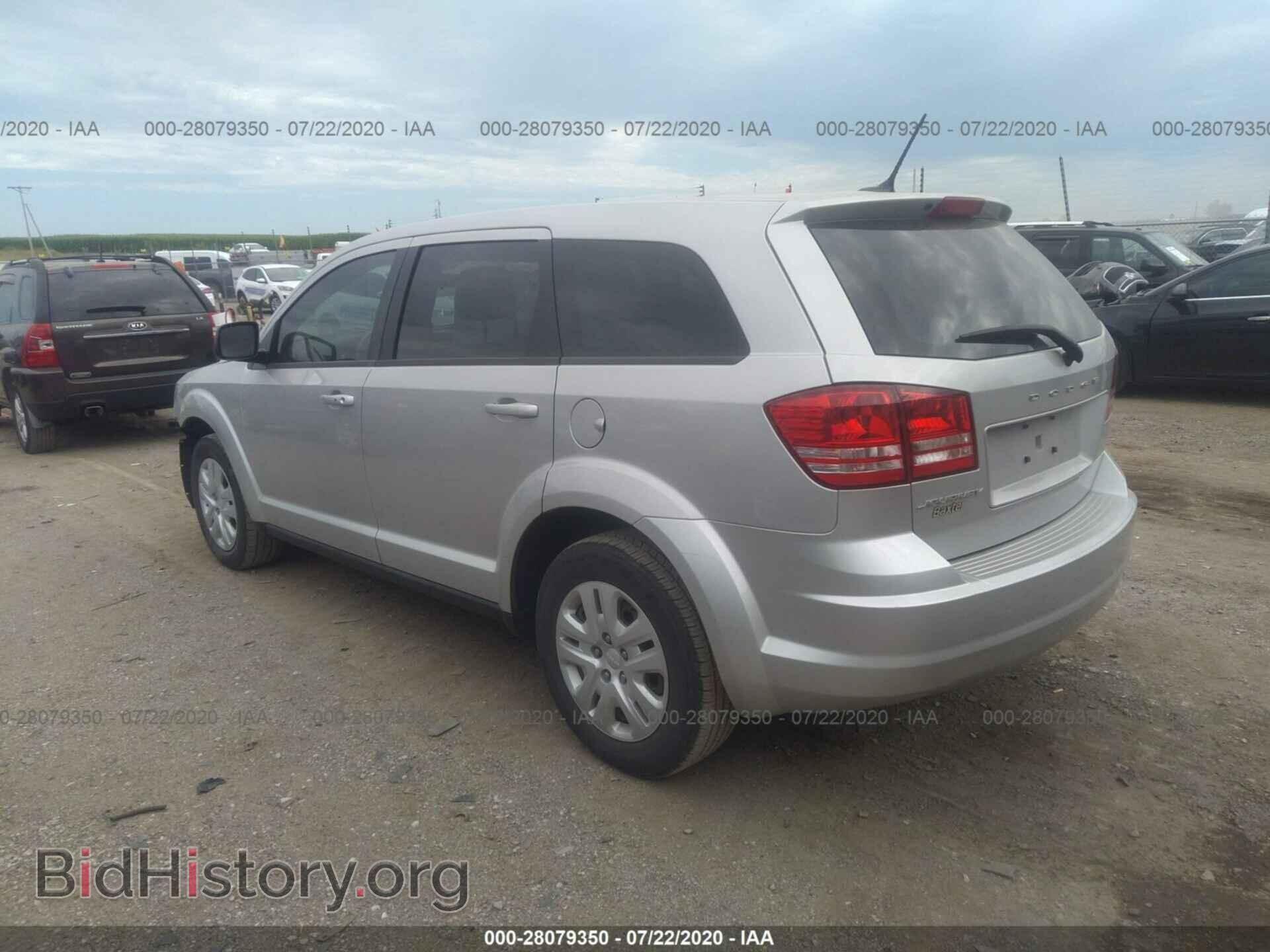 2014 DODGE JOURNEY - VIN: 3C4PDCAB3ET101502 - Фото 3