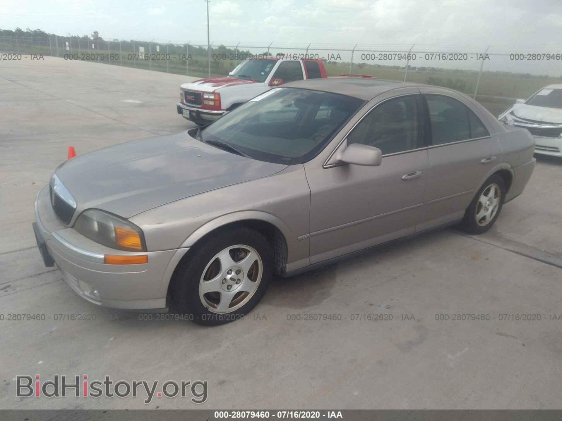 2000 LINCOLN LS - VIN: 1LNHM87A2YY931158 - Фото 2