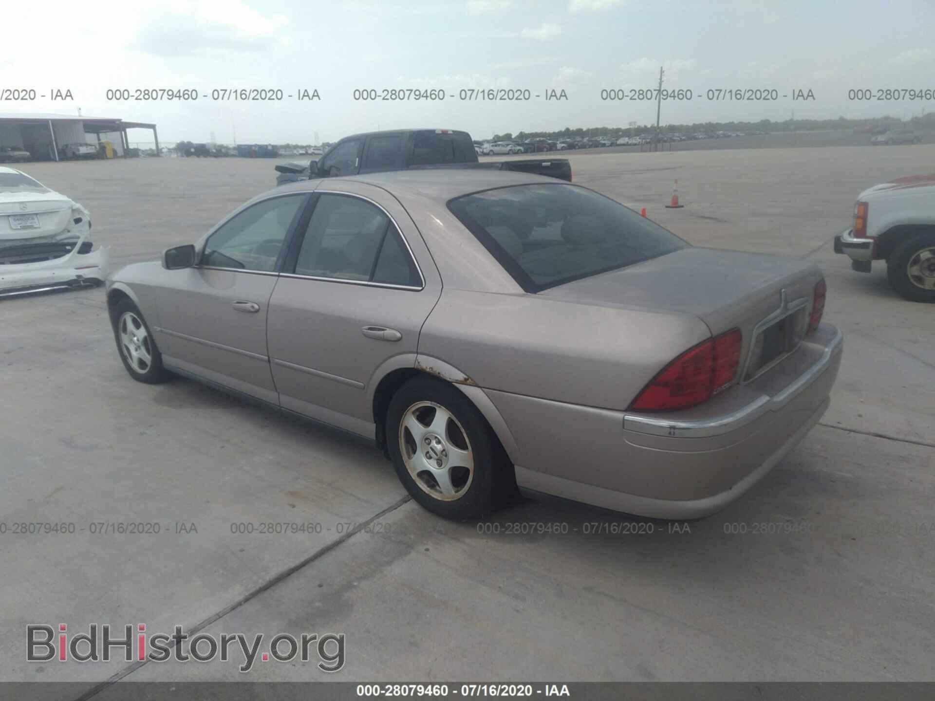 2000 LINCOLN LS - VIN: 1LNHM87A2YY931158 - Фото 3