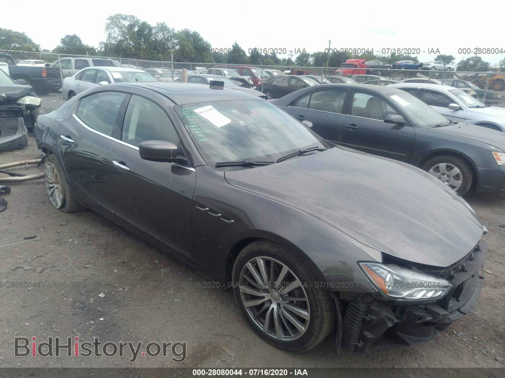 Photo ZAM57RTA2F1150958 - MASERATI GHIBLI 2015