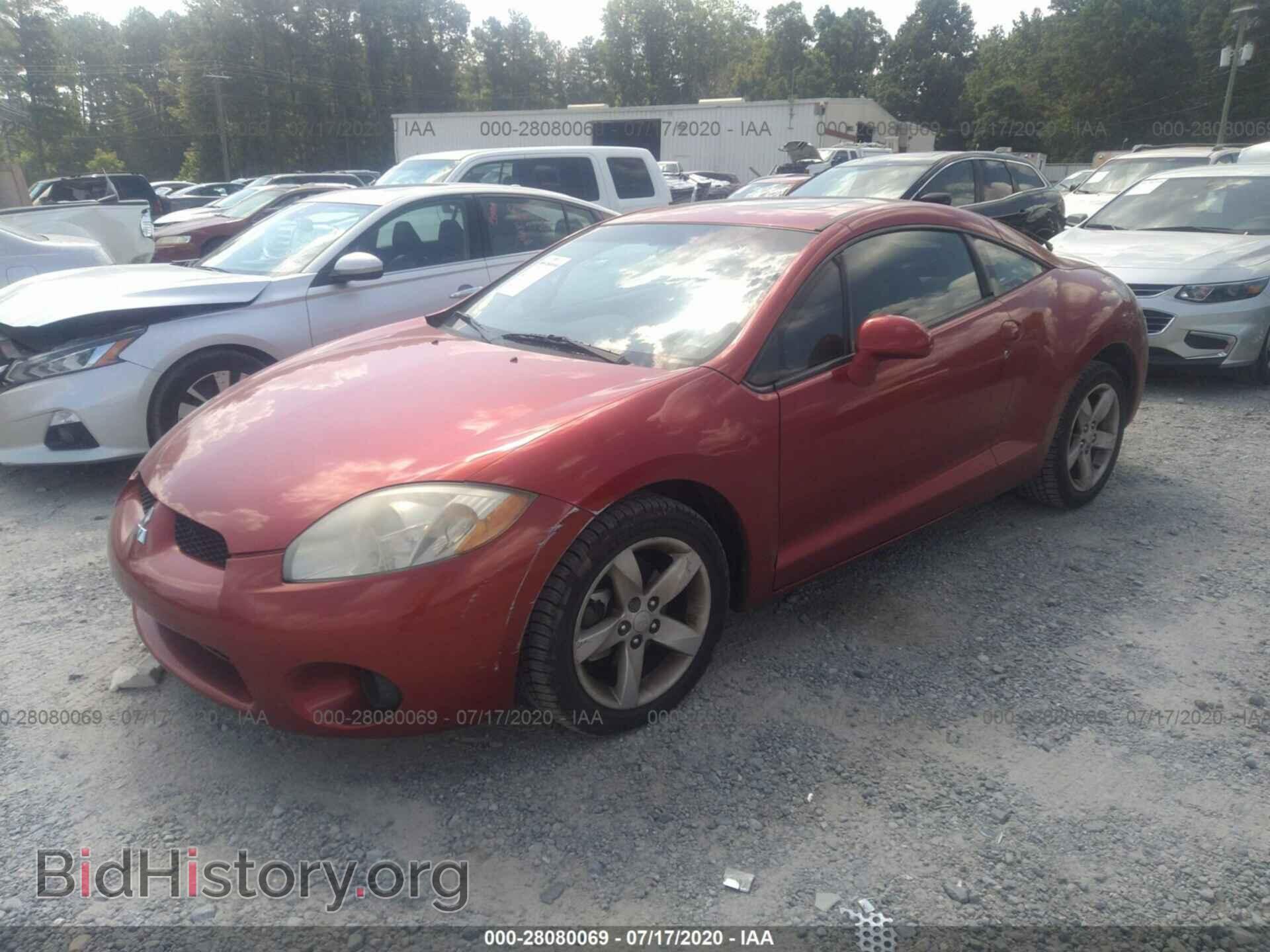 2008 MITSUBISHI ECLIPSE - VIN: 4A3AK24F38E004676 - Фото 2