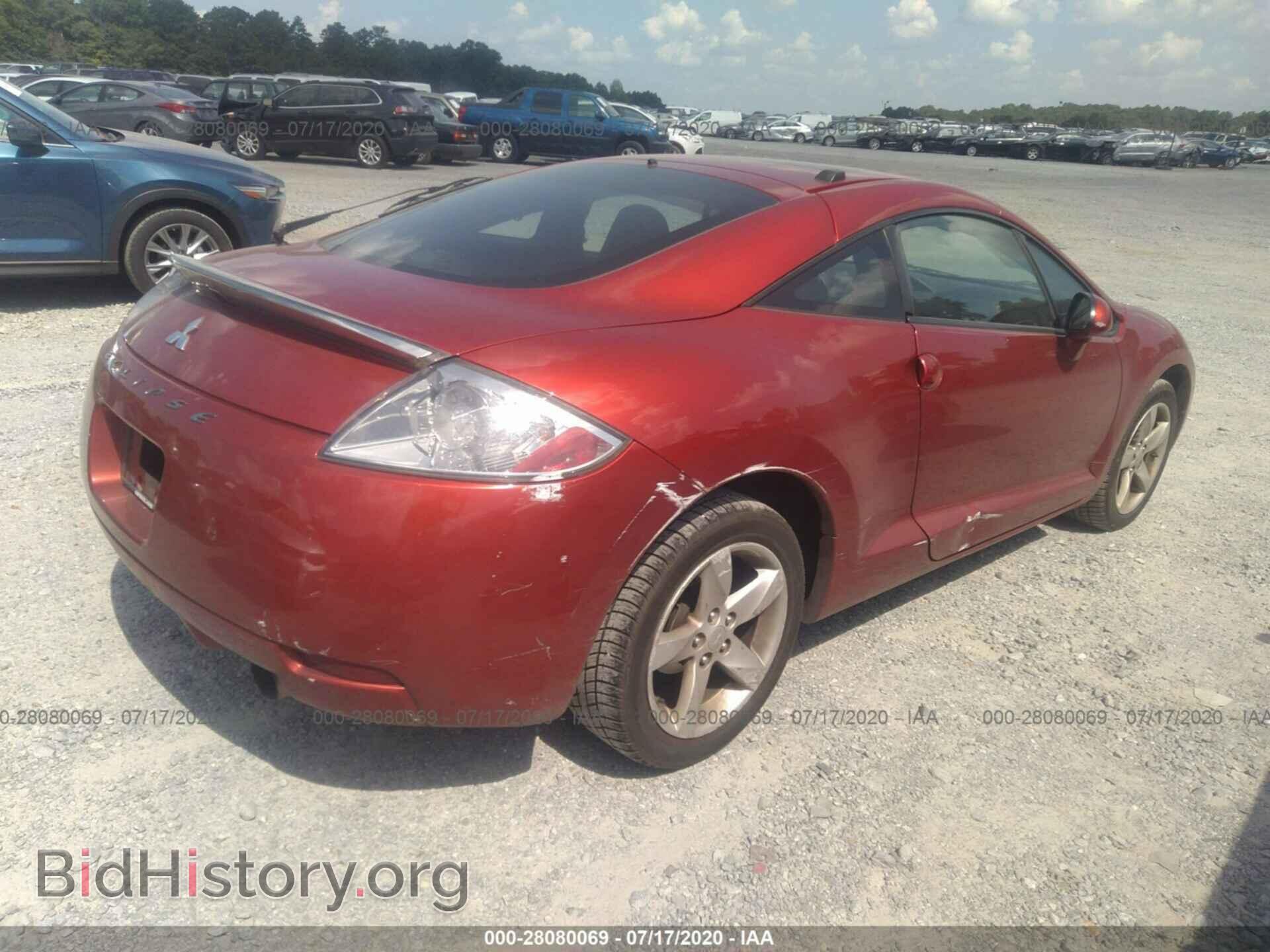 2008 MITSUBISHI ECLIPSE - VIN: 4A3AK24F38E004676 - Фото 4