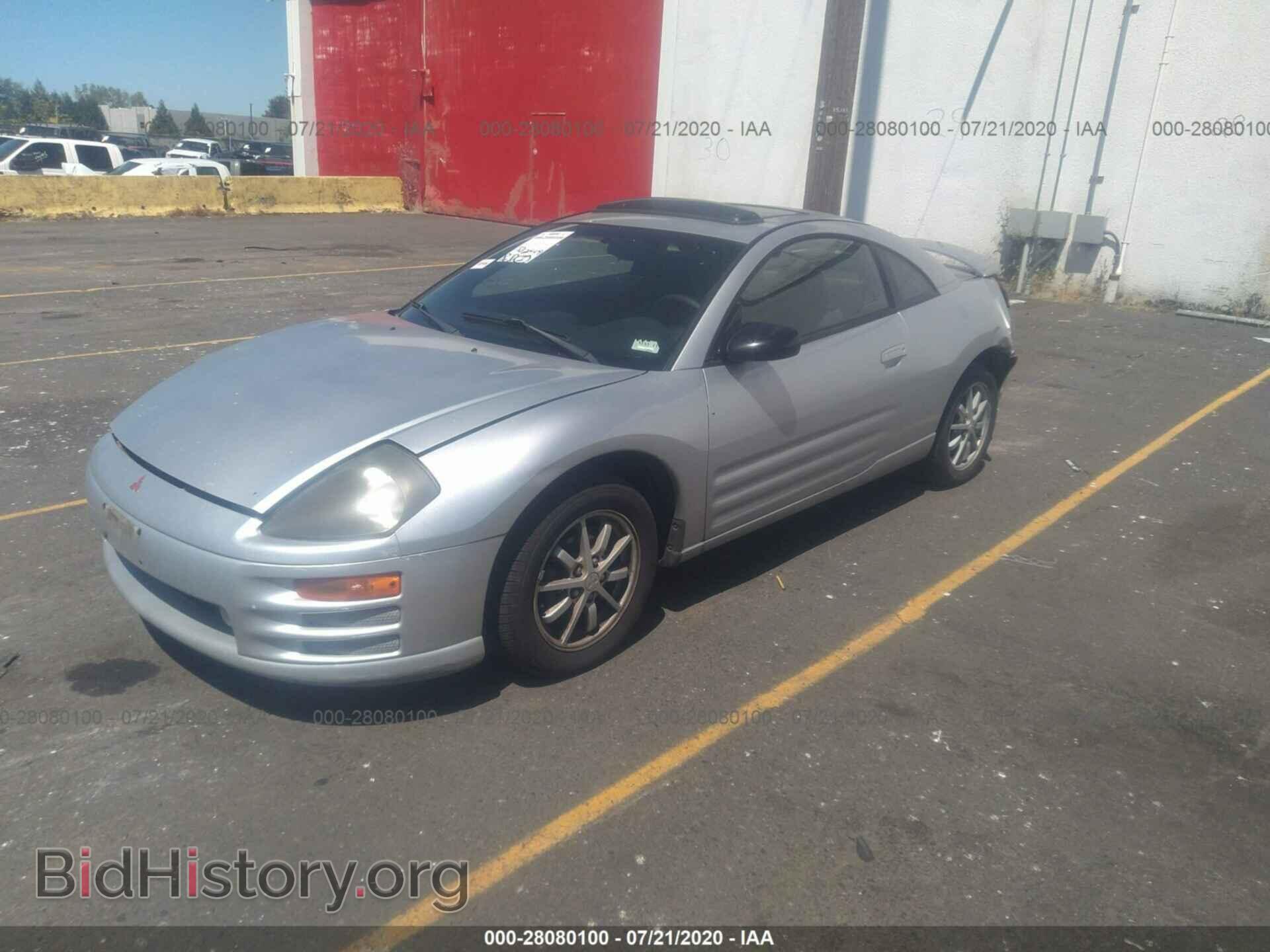 2000 MITSUBISHI ECLIPSE - VIN: 4A3AC44G4YE168472 - Фото 2