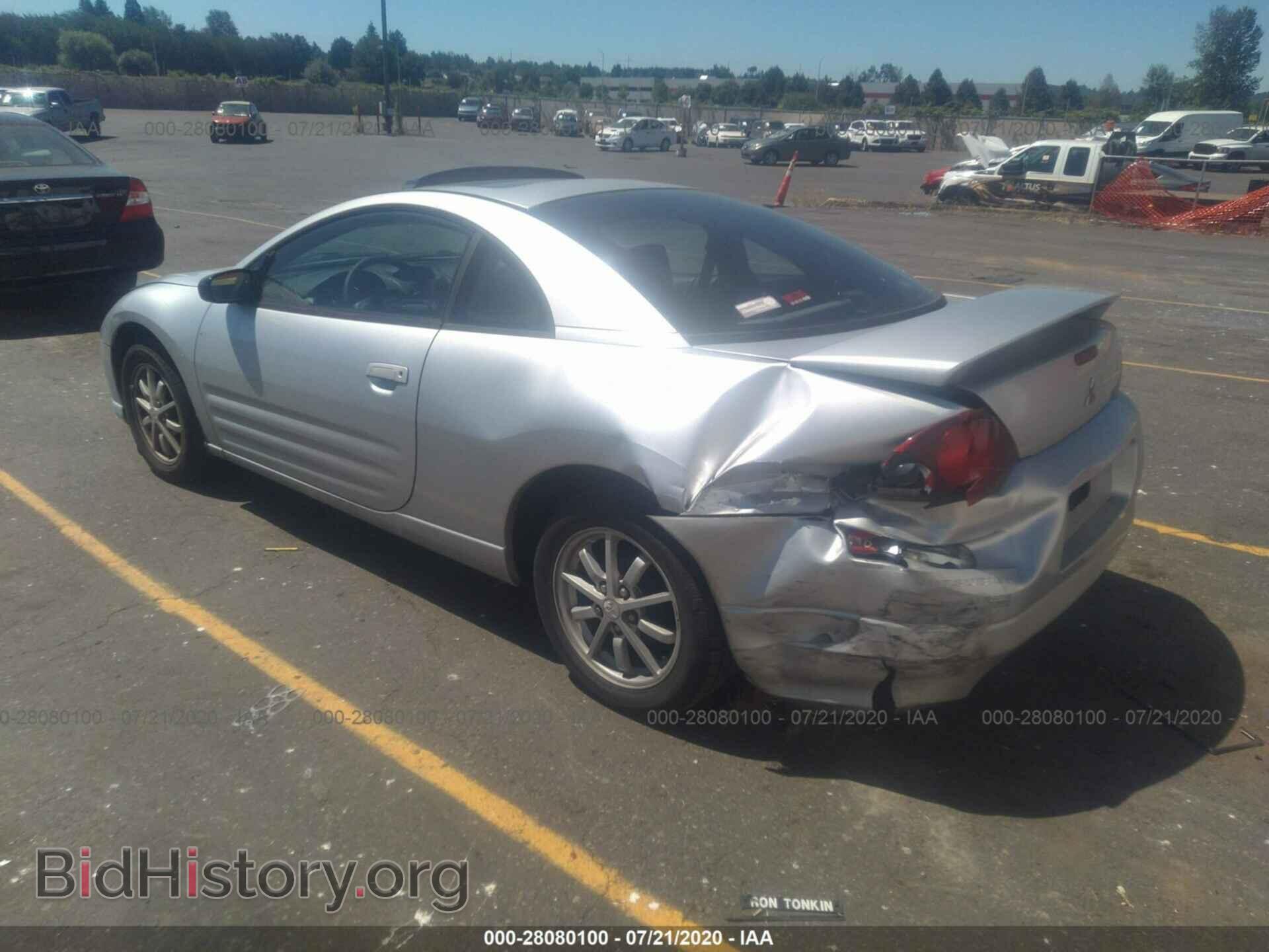 2000 MITSUBISHI ECLIPSE - VIN: 4A3AC44G4YE168472 - Фото 3