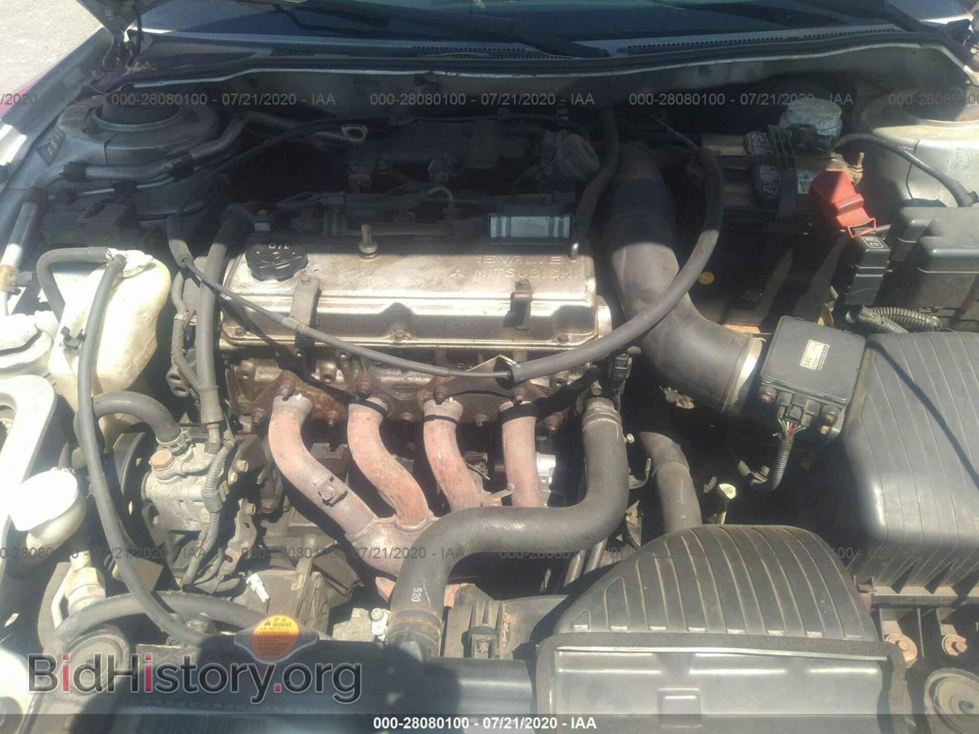 2000 MITSUBISHI ECLIPSE - VIN: 4A3AC44G4YE168472 - Фото 10