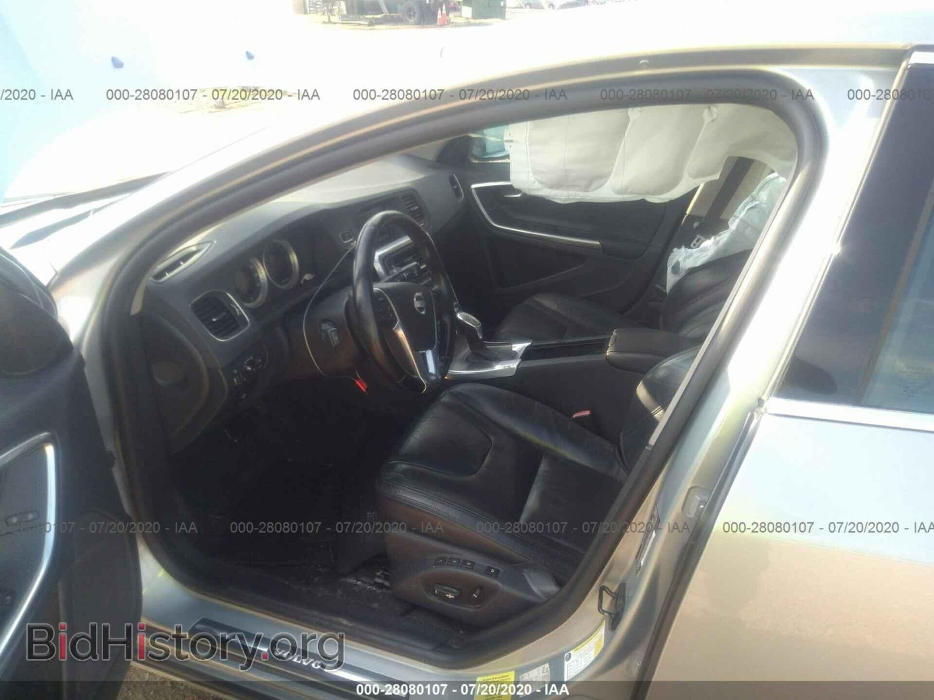 2013 VOLVO S60 - VIN: YV1612FS3D1225549 - Фото 5