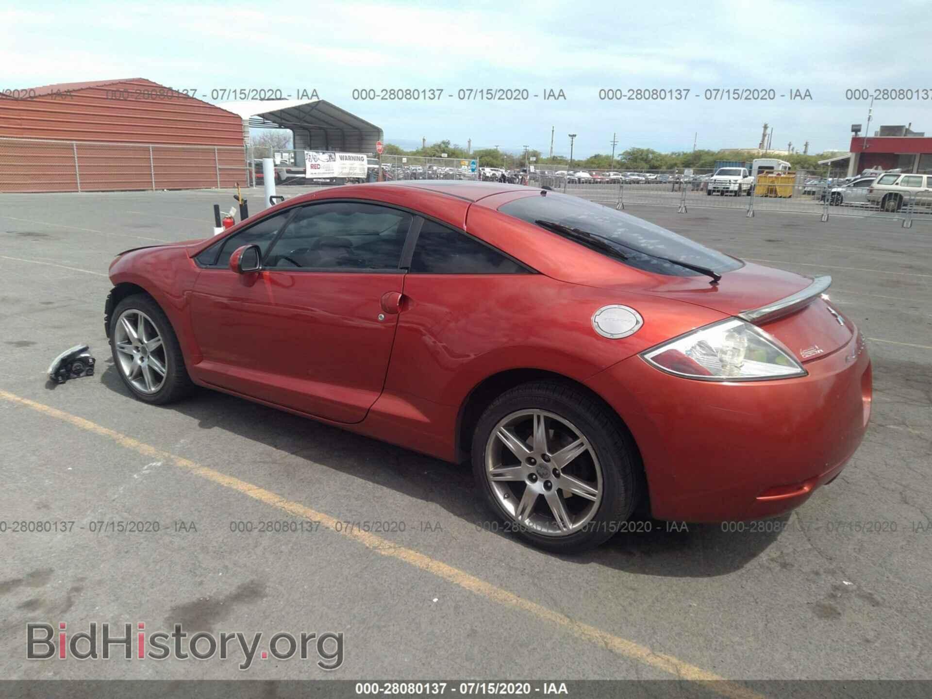 2008 MITSUBISHI ECLIPSE - VIN: 4A3AK34T68E030734 - Фото 3