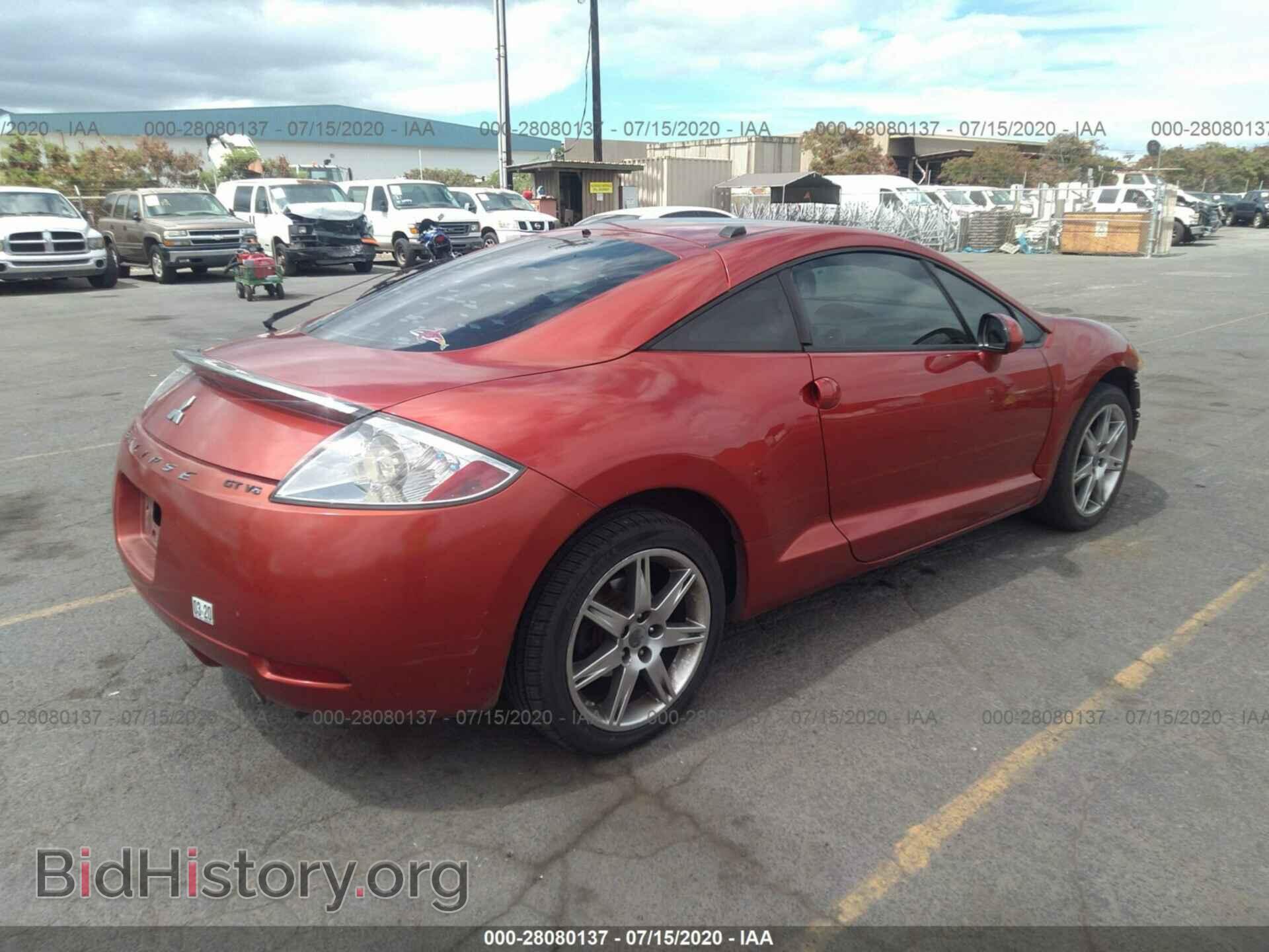 2008 MITSUBISHI ECLIPSE - VIN: 4A3AK34T68E030734 - Фото 4