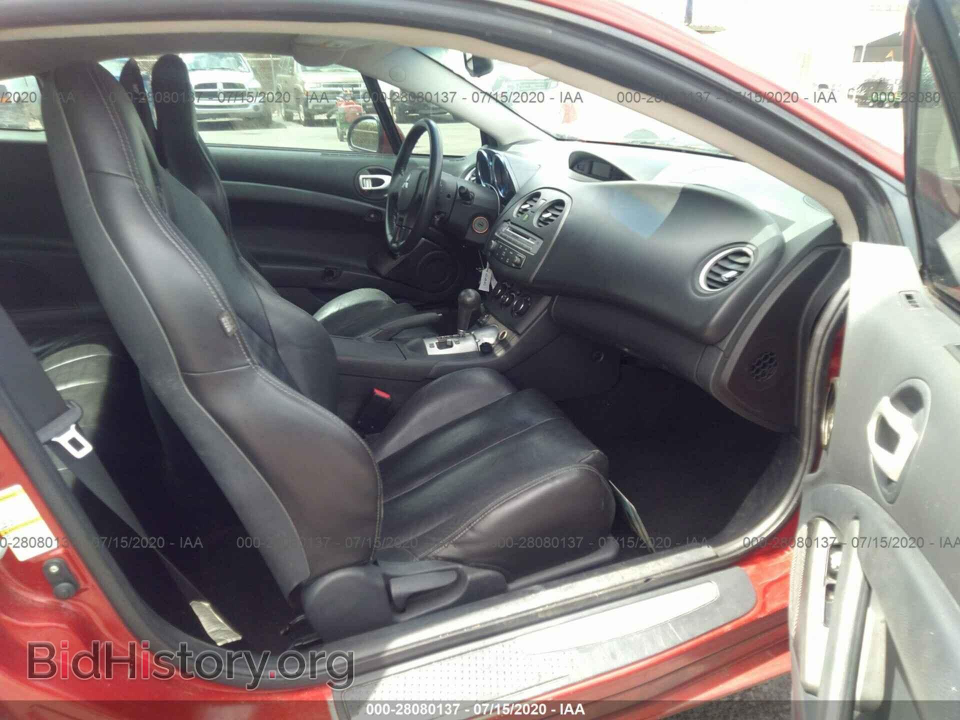 2008 MITSUBISHI ECLIPSE - VIN: 4A3AK34T68E030734 - Фото 5