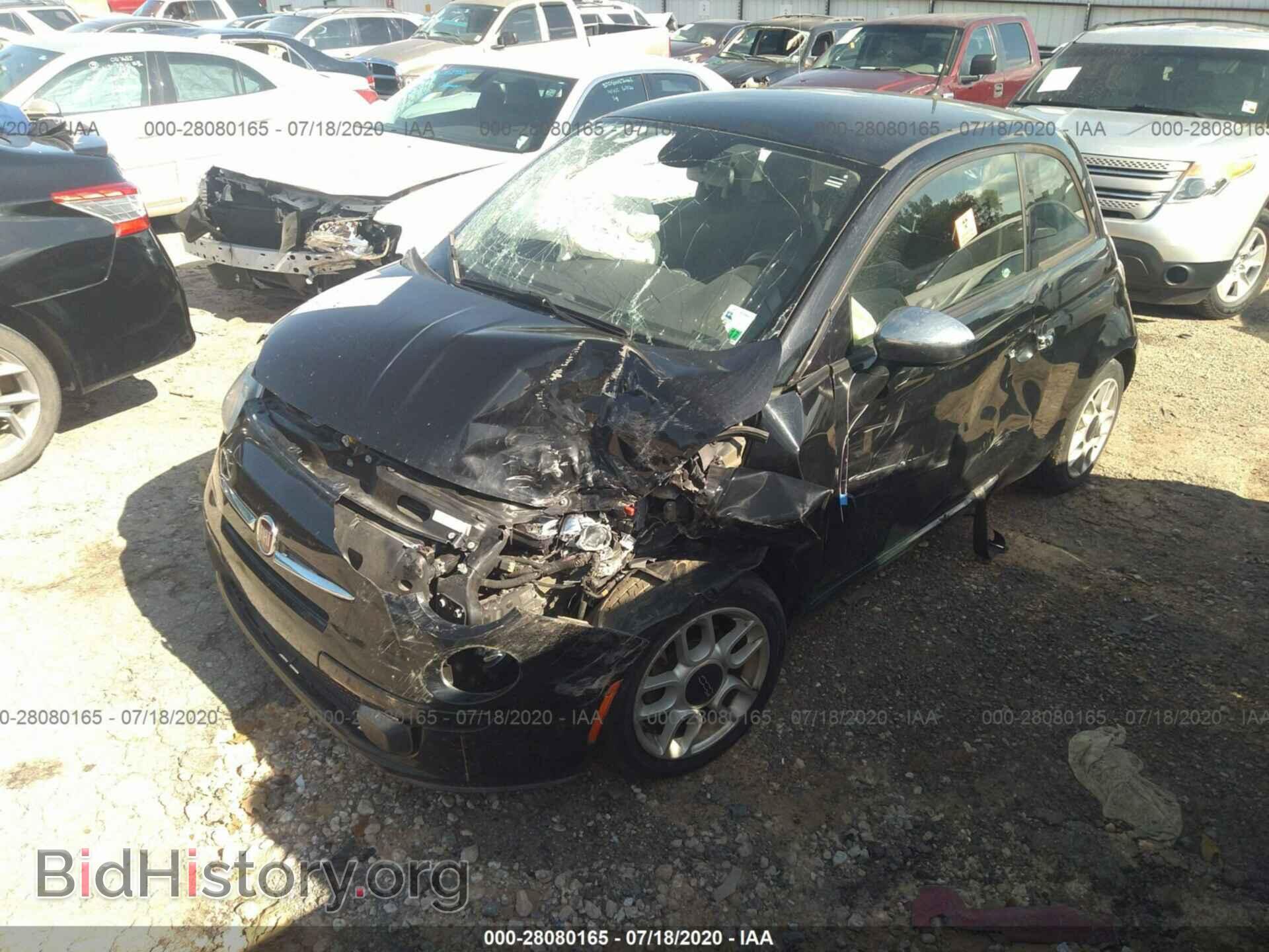 2015 FIAT 500 - VIN: 3C3CFFAR5FT662930 - Photo 2
