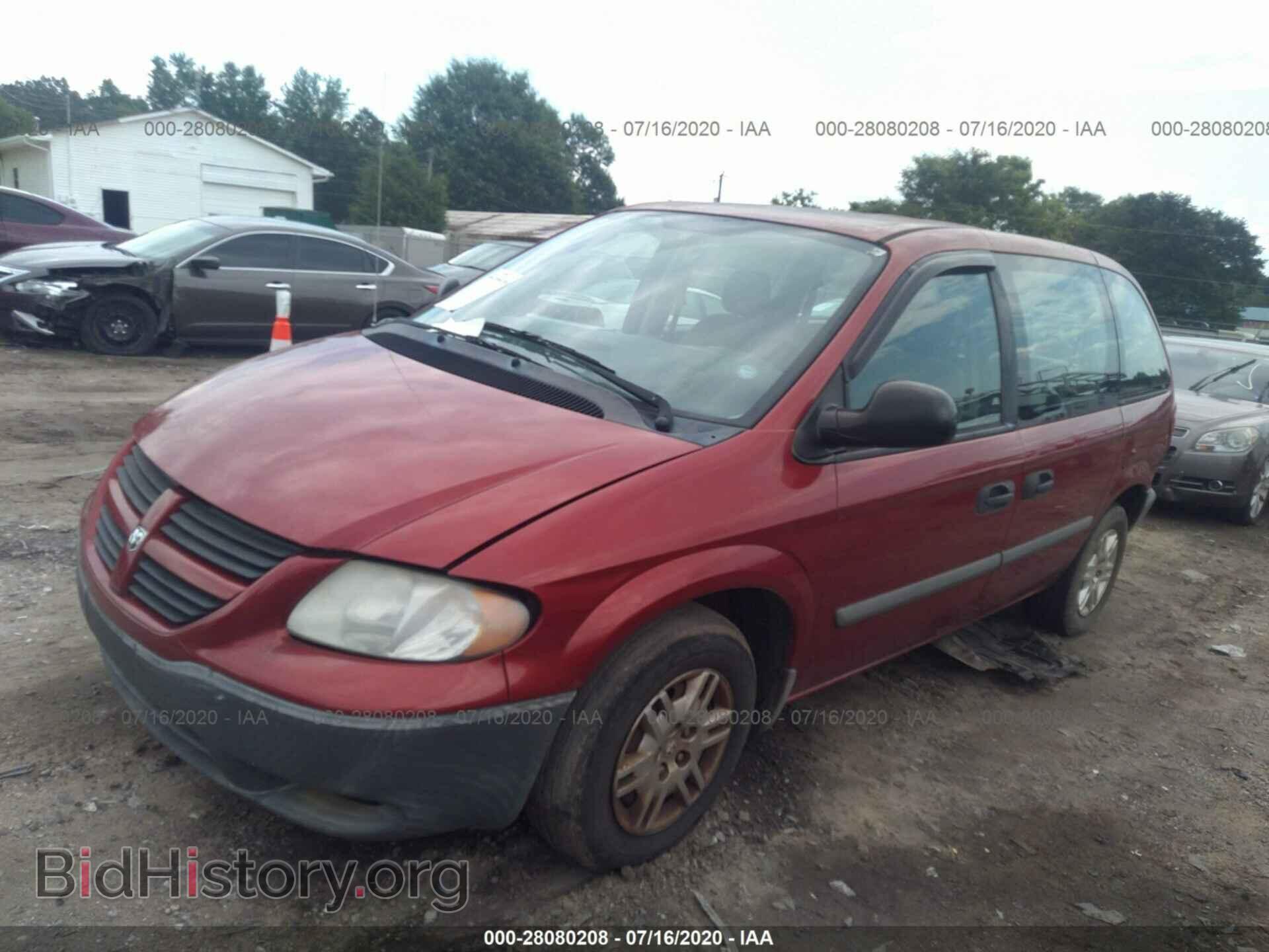 2007 DODGE CARAVAN - VIN: 1D4GP25E77B148450 - Фото 2