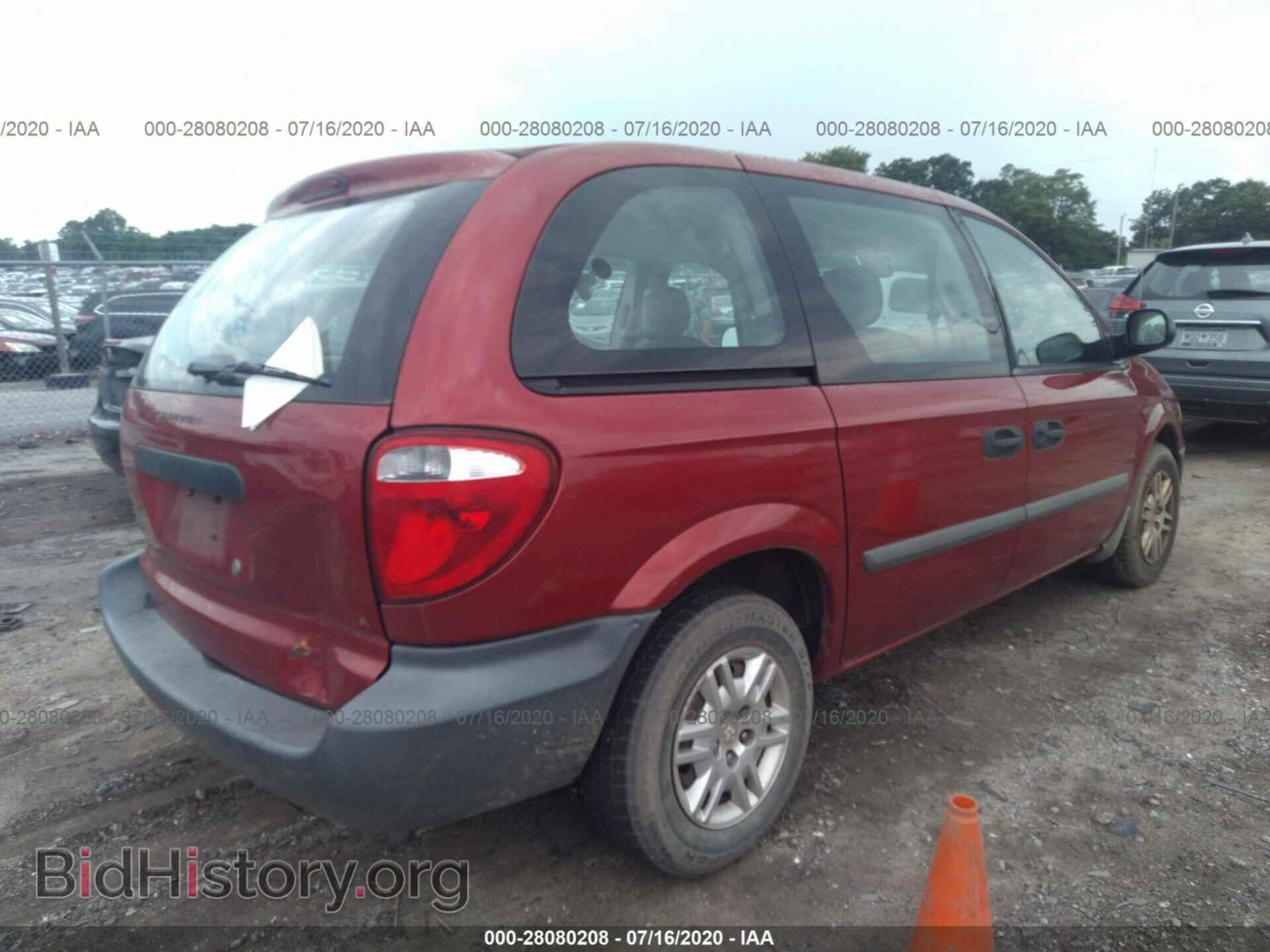 2007 DODGE CARAVAN - VIN: 1D4GP25E77B148450 - Фото 4