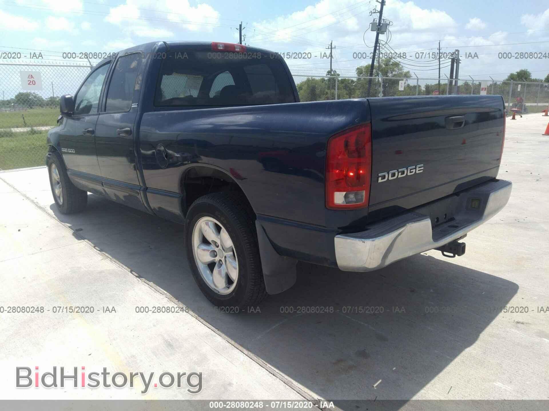 2002 DODGE RAM 1500 - VIN: 1D7HA18N02S723107 - Фото 3