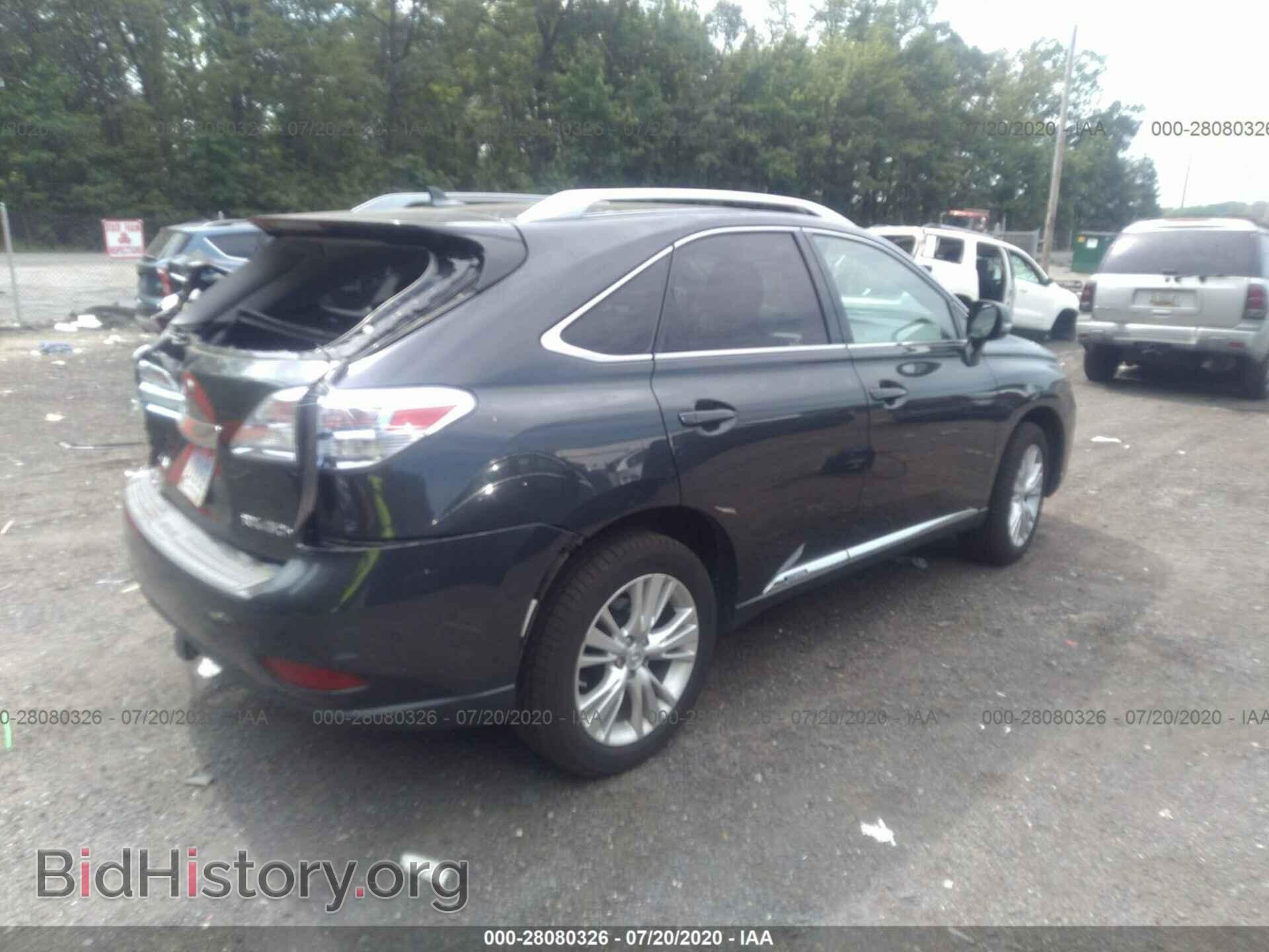 2010 LEXUS RX 450H - VIN: JTJBC1BA7A2014167 - Фото 4
