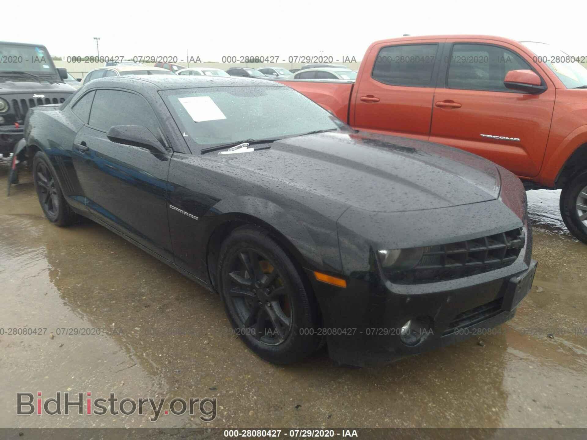 Photo 2G1FB1E35D9207291 - CHEVROLET CAMARO 2013