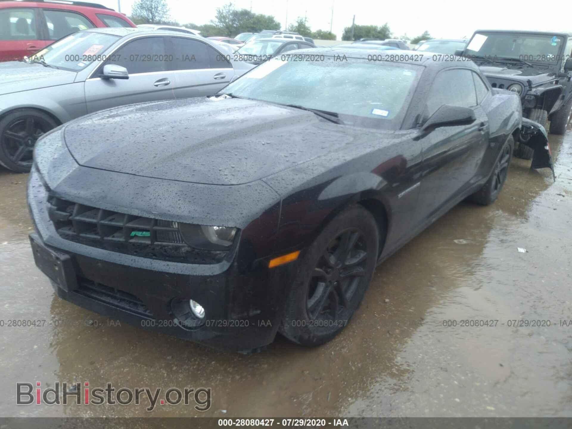2013 CHEVROLET CAMARO - VIN: 2G1FB1E35D9207291 - Фото 2