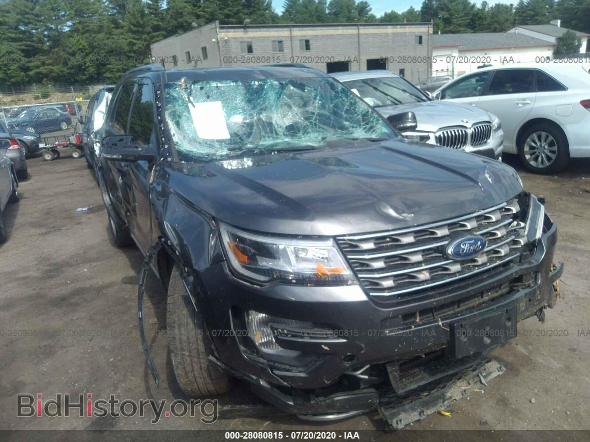 Photo 1FM5K8DH6GGB76904 - FORD EXPLORER 2016