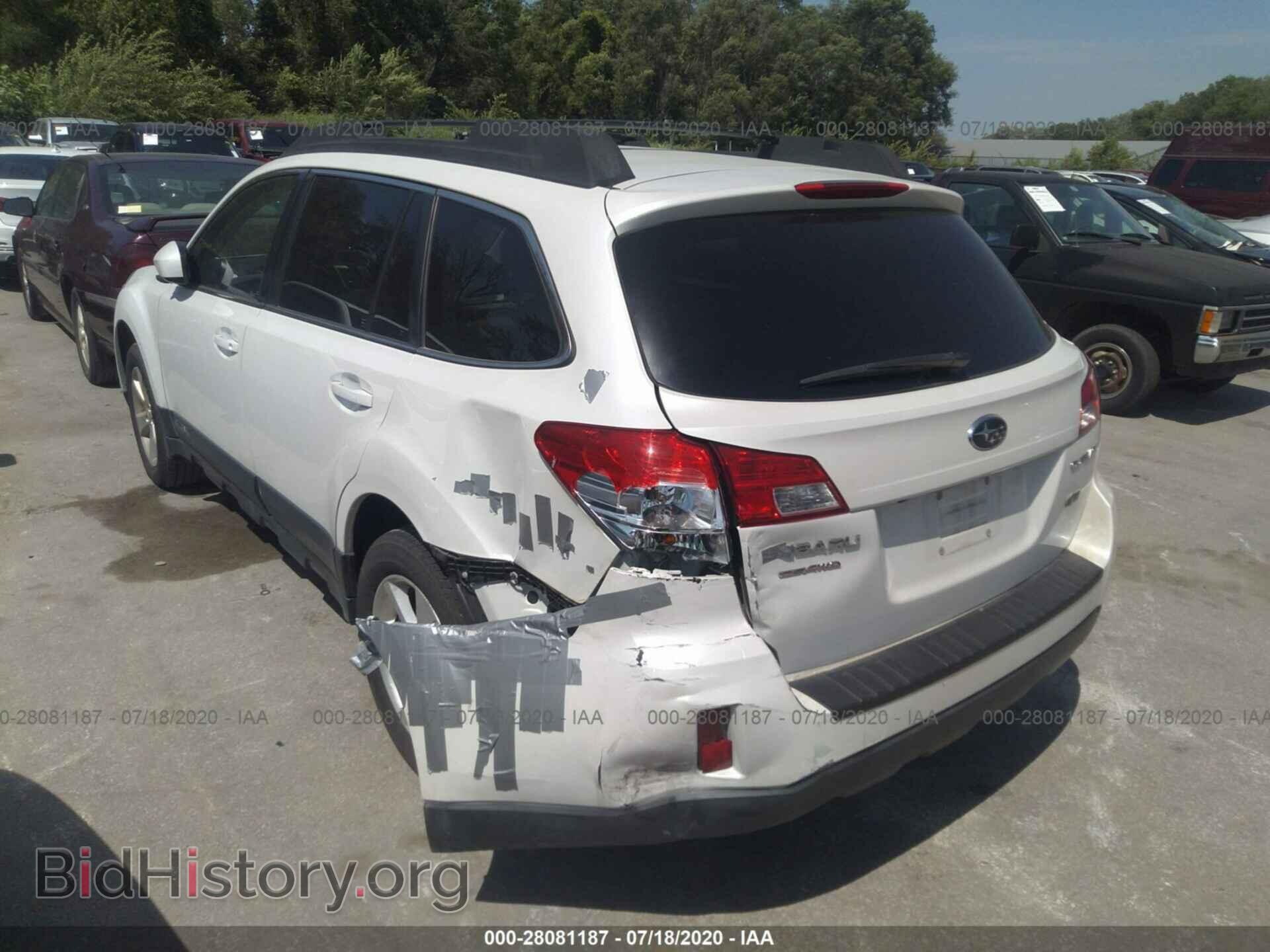 2013 SUBARU OUTBACK - VIN: 4S4BRBGC8D3254551 - Photo 3