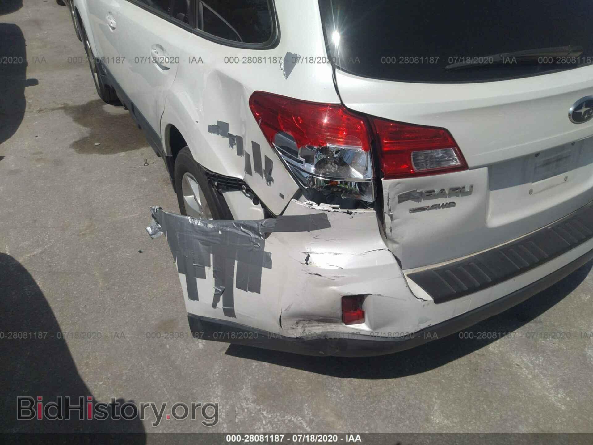 2013 SUBARU OUTBACK - VIN: 4S4BRBGC8D3254551 - Photo 6