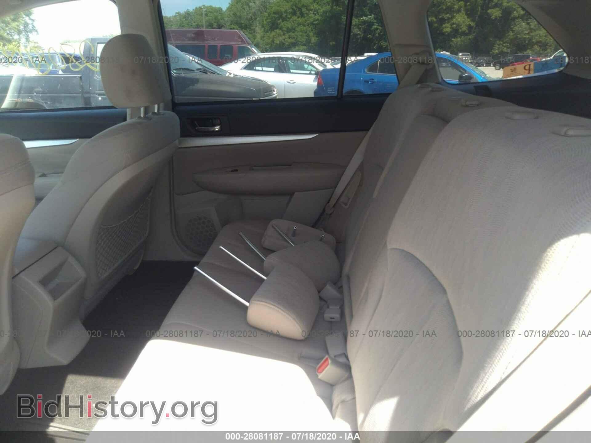 2013 SUBARU OUTBACK - VIN: 4S4BRBGC8D3254551 - Photo 8
