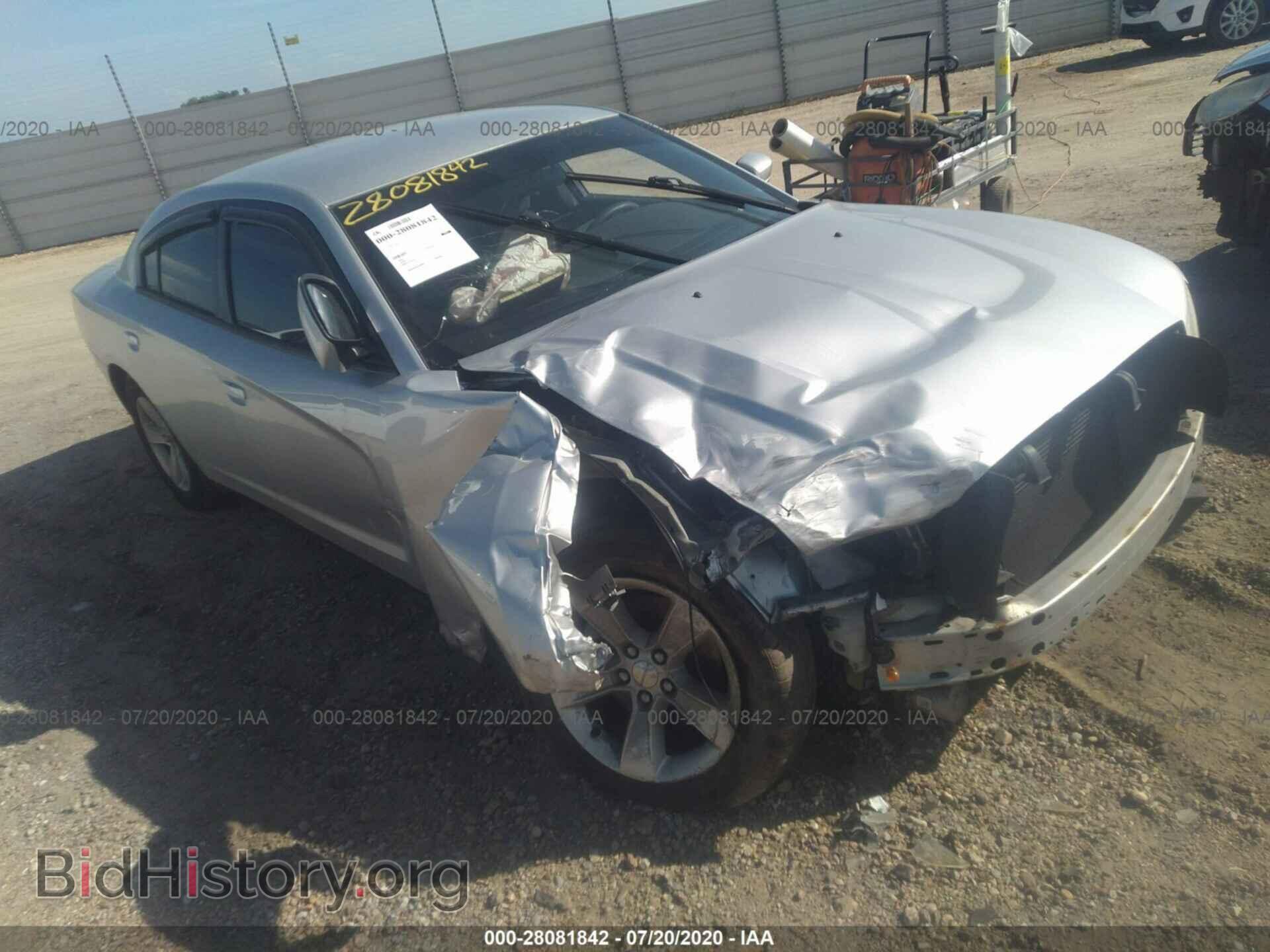 Photo 2C3CDXBGXCH162632 - DODGE CHARGER 2012